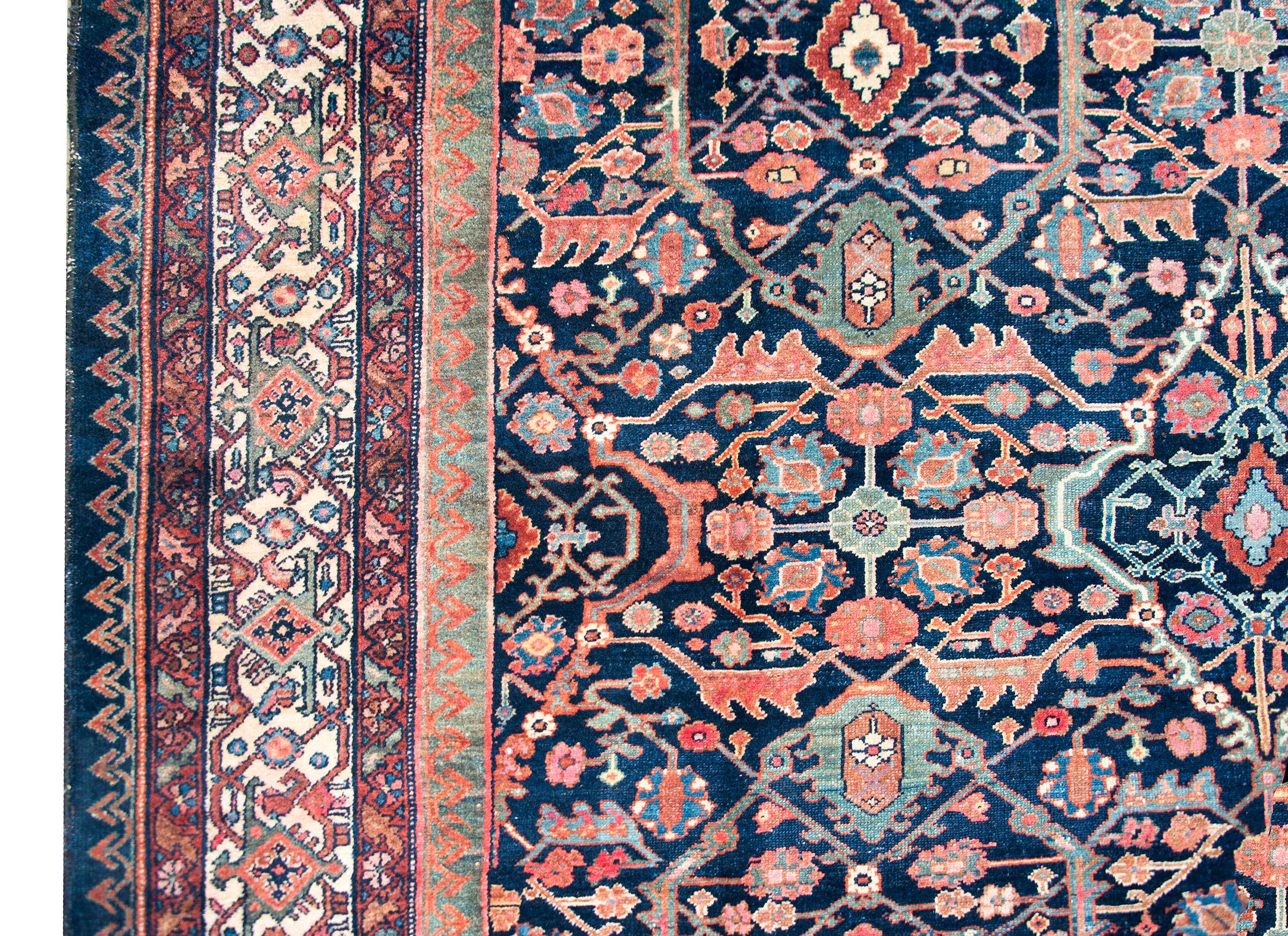 Early 20th Century Persian Malayer Rug For Sale 1