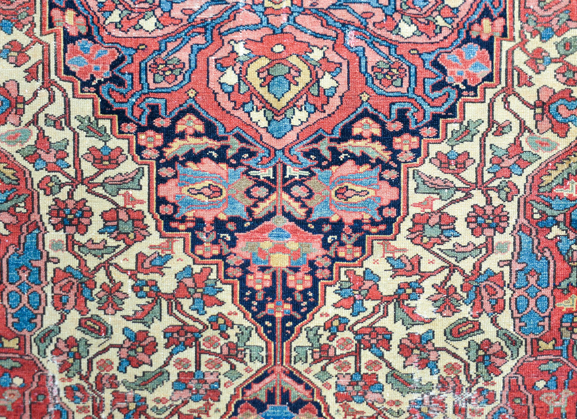 Early 20th Century Persian Malayer Rug For Sale 2
