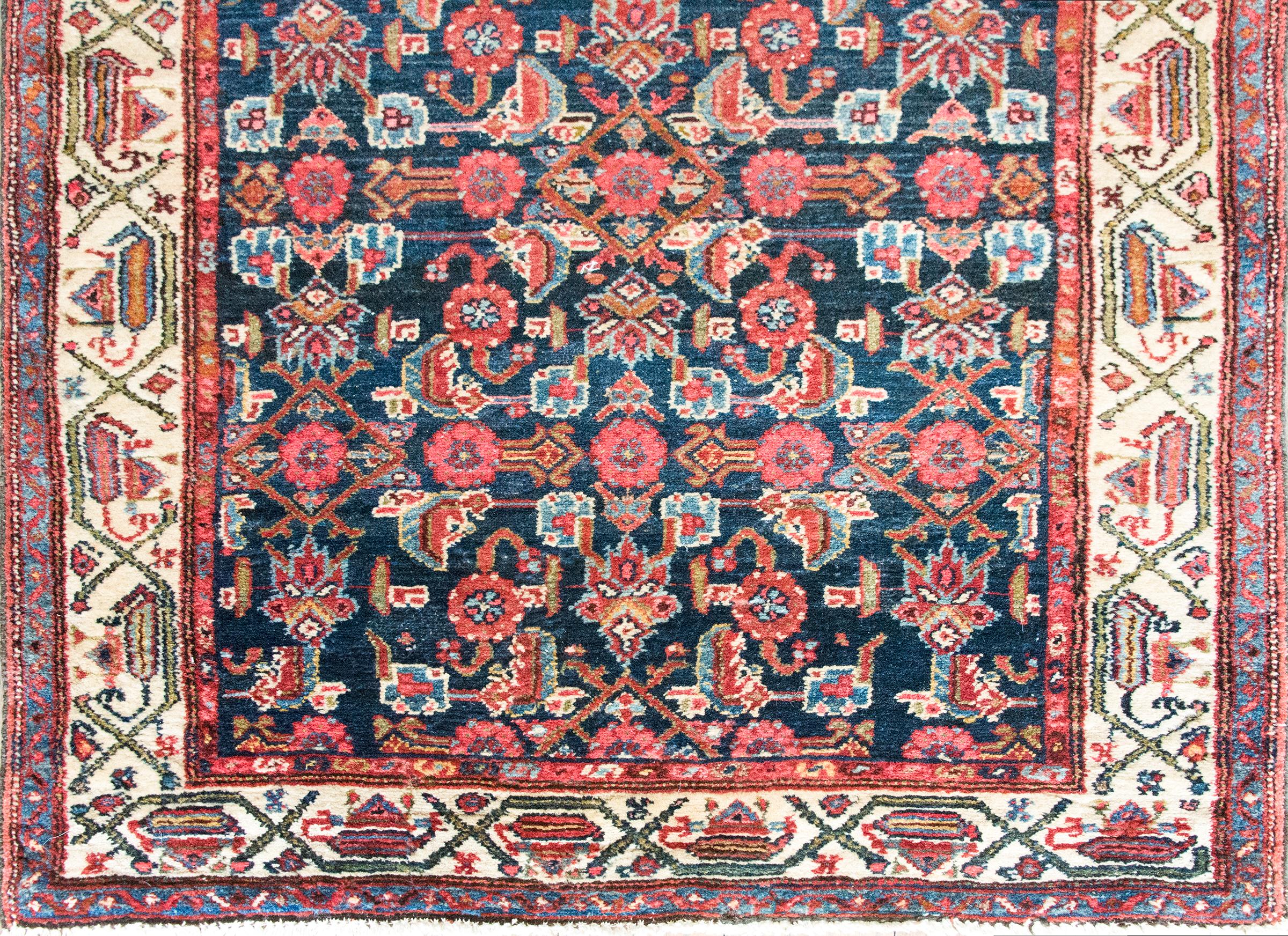 Alfombra persa Malayer de principios del siglo XX en venta 1