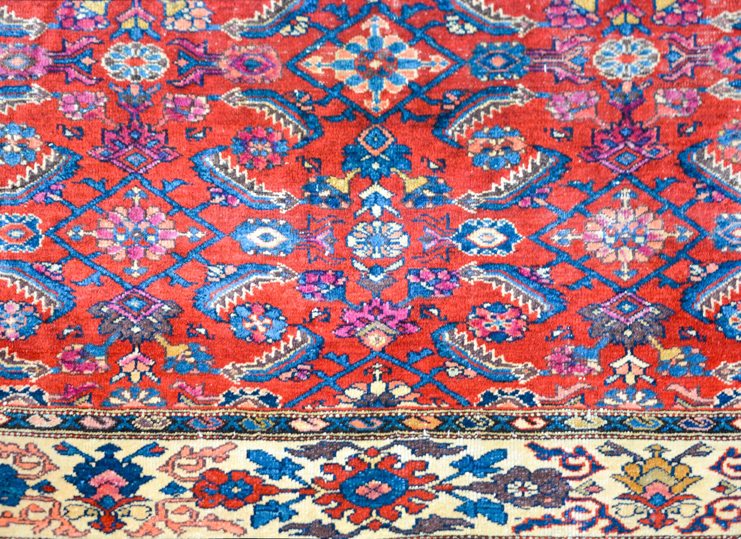 Early 20th Century Persian Malayer Rug For Sale 3