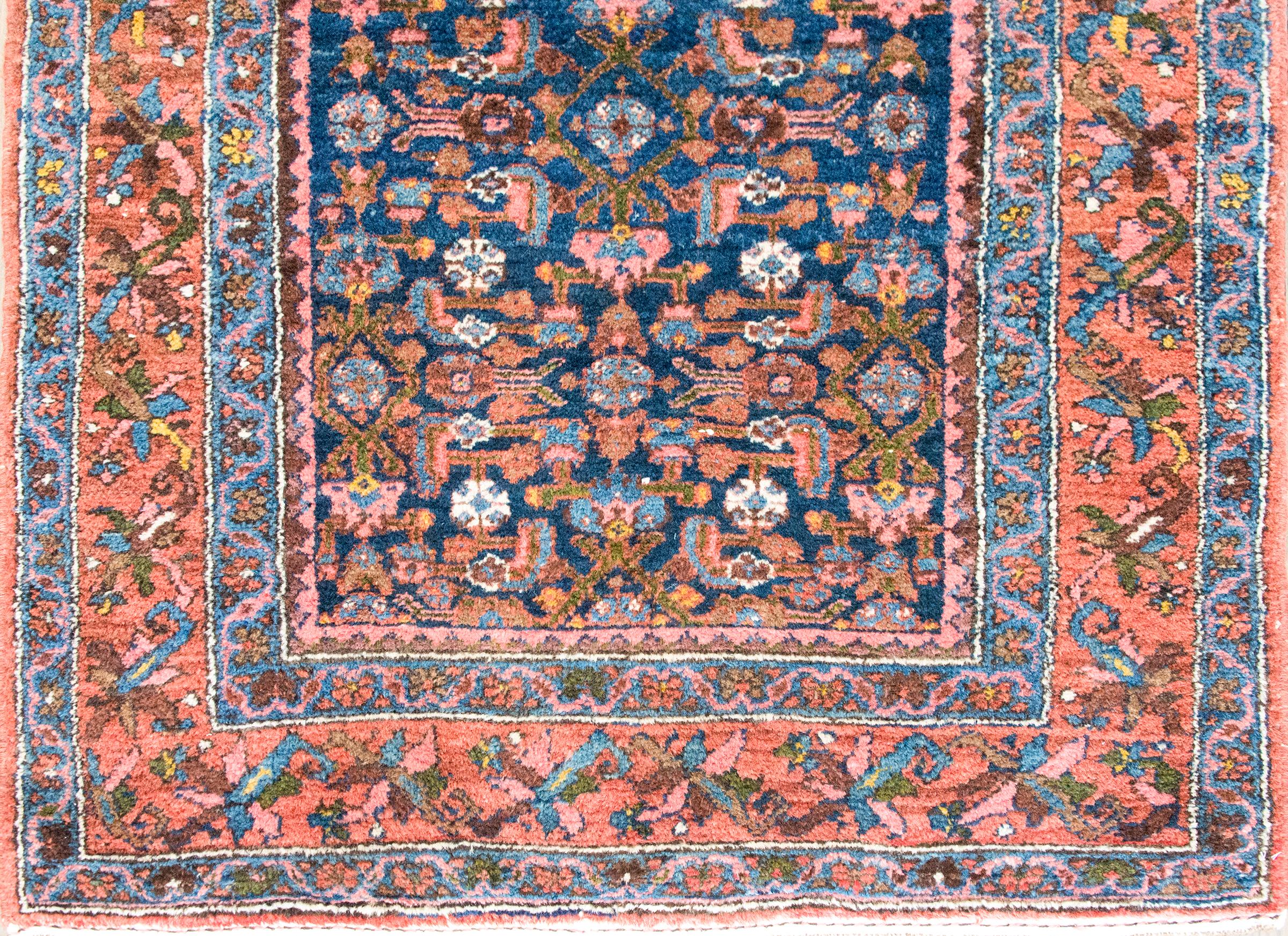 Alfombra persa Malayer de principios del siglo XX en venta 1