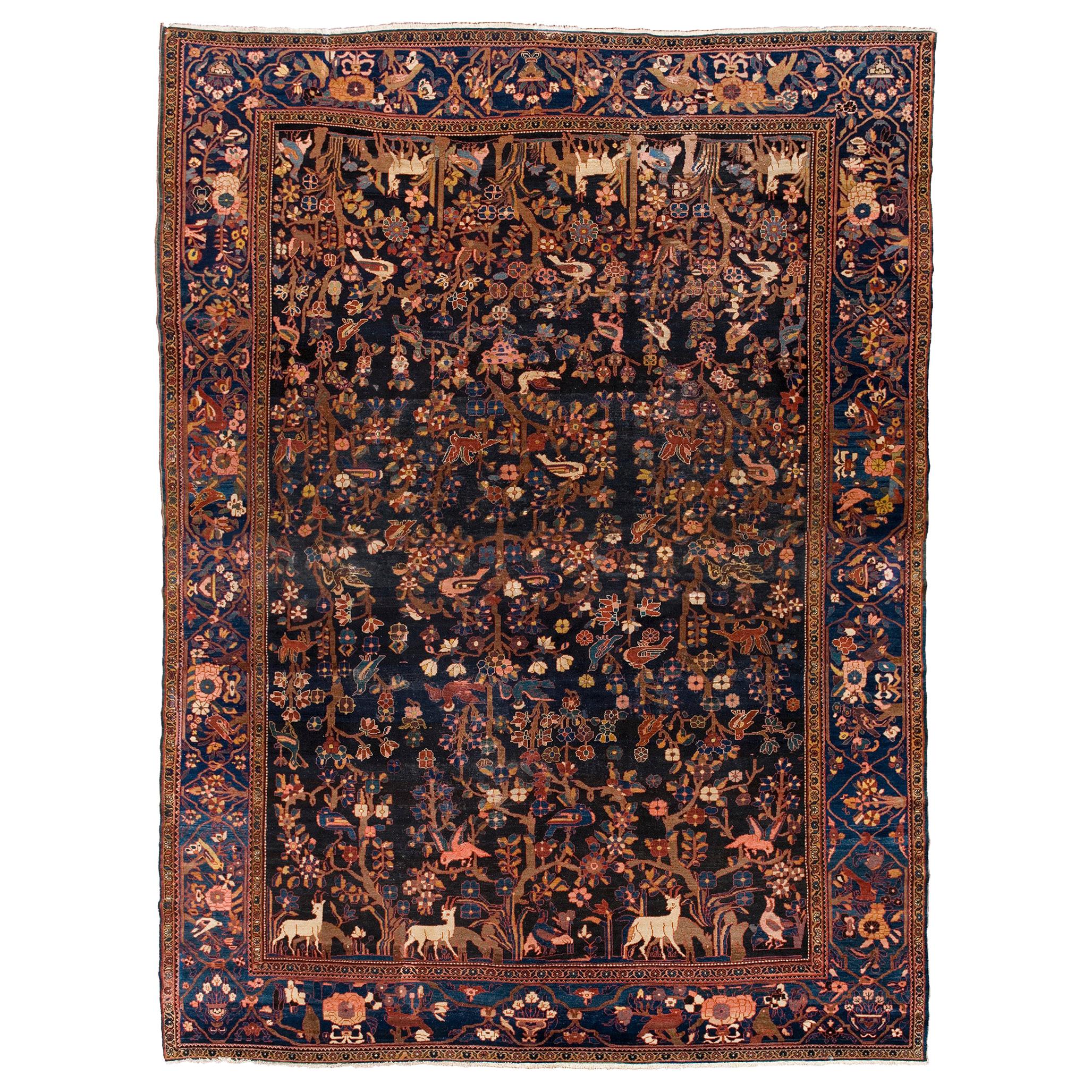 Early 20th Century Persian Malayer Rug