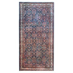 Antique Early 20th Century Persian Malayer Rug