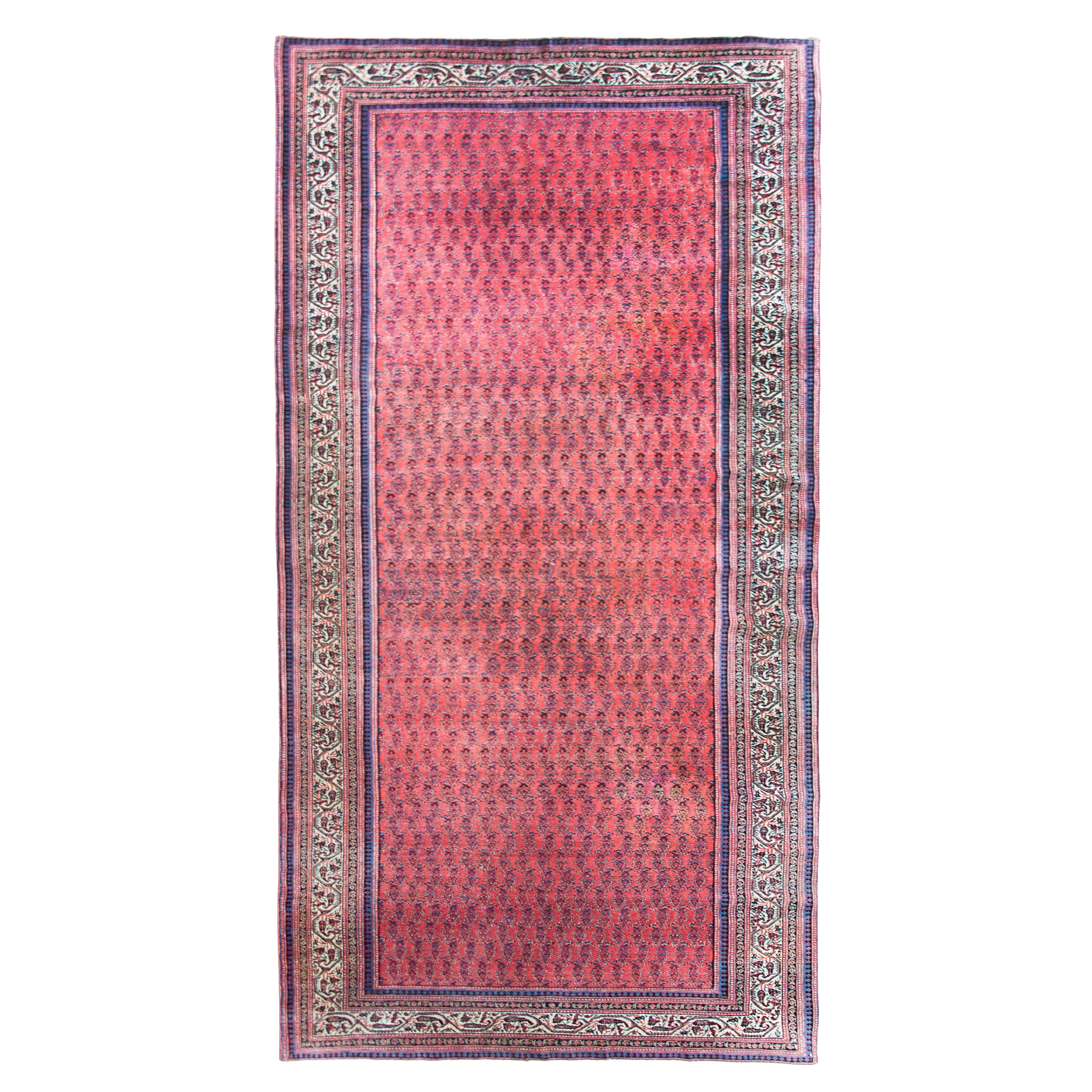 Early 20th Century Persian Malayer Rug For Sale