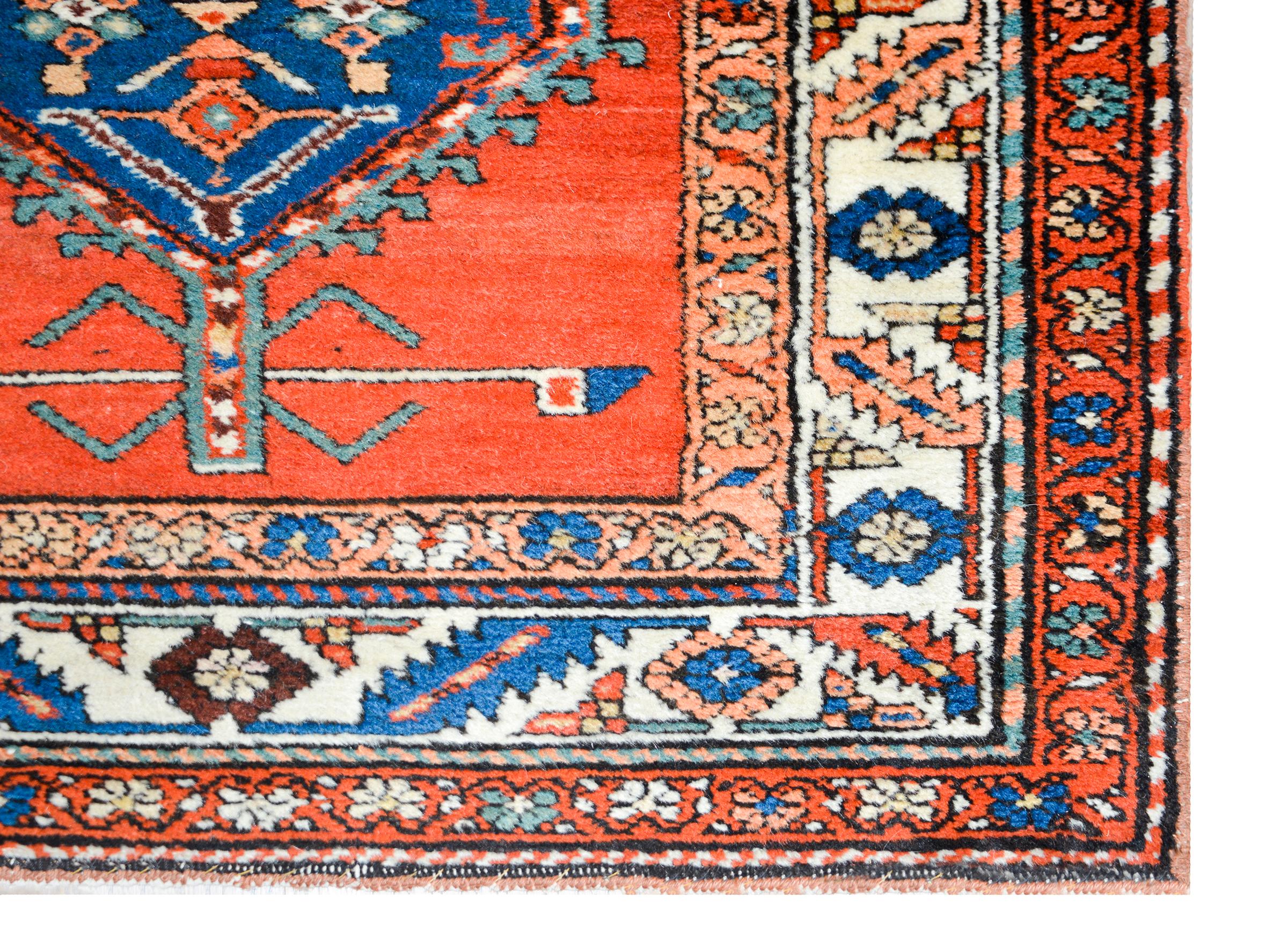 Early 20th Century Persian Malayer Runner For Sale 4