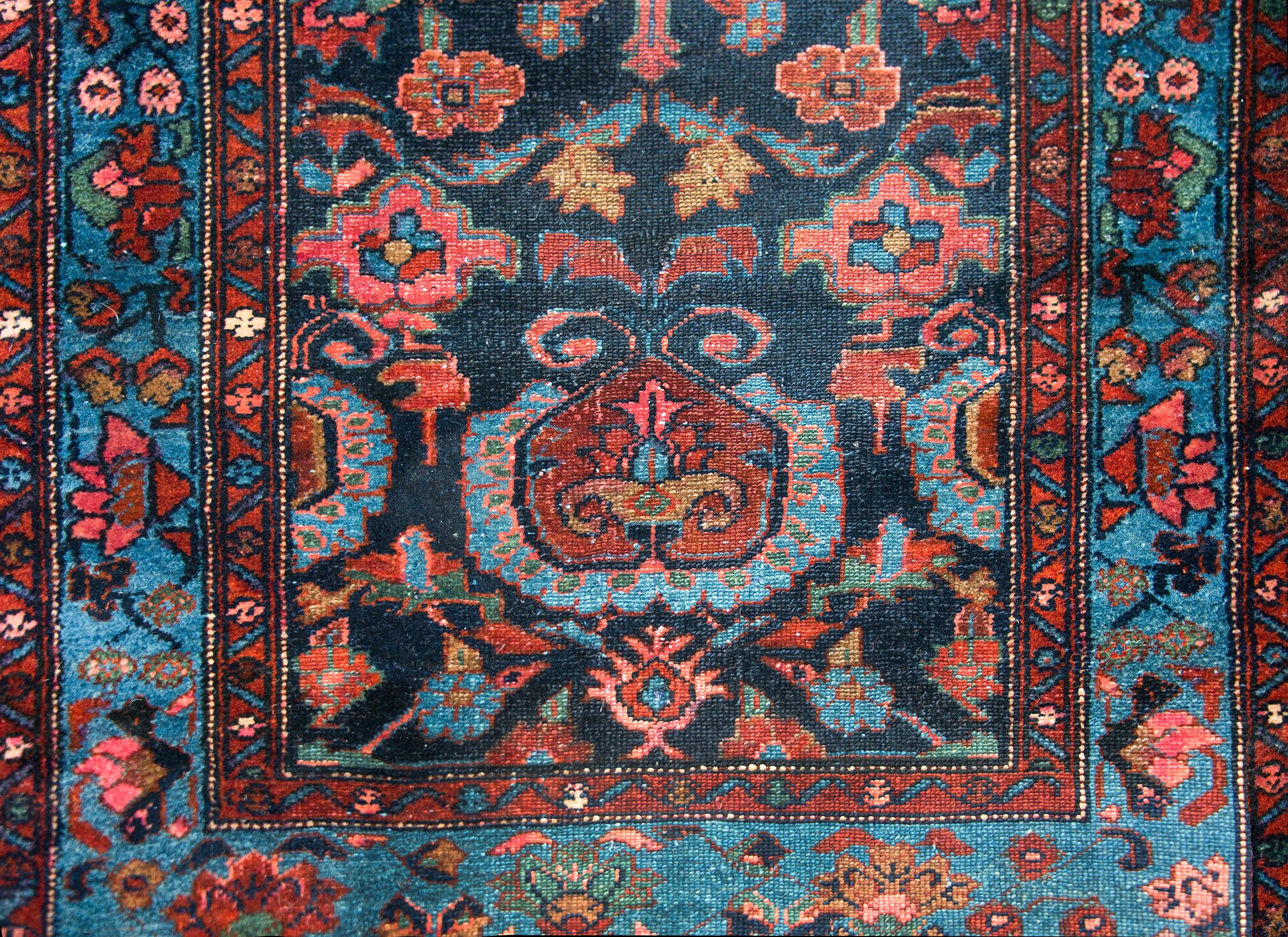 Early 20th Century Persian Malayer Runner For Sale 5