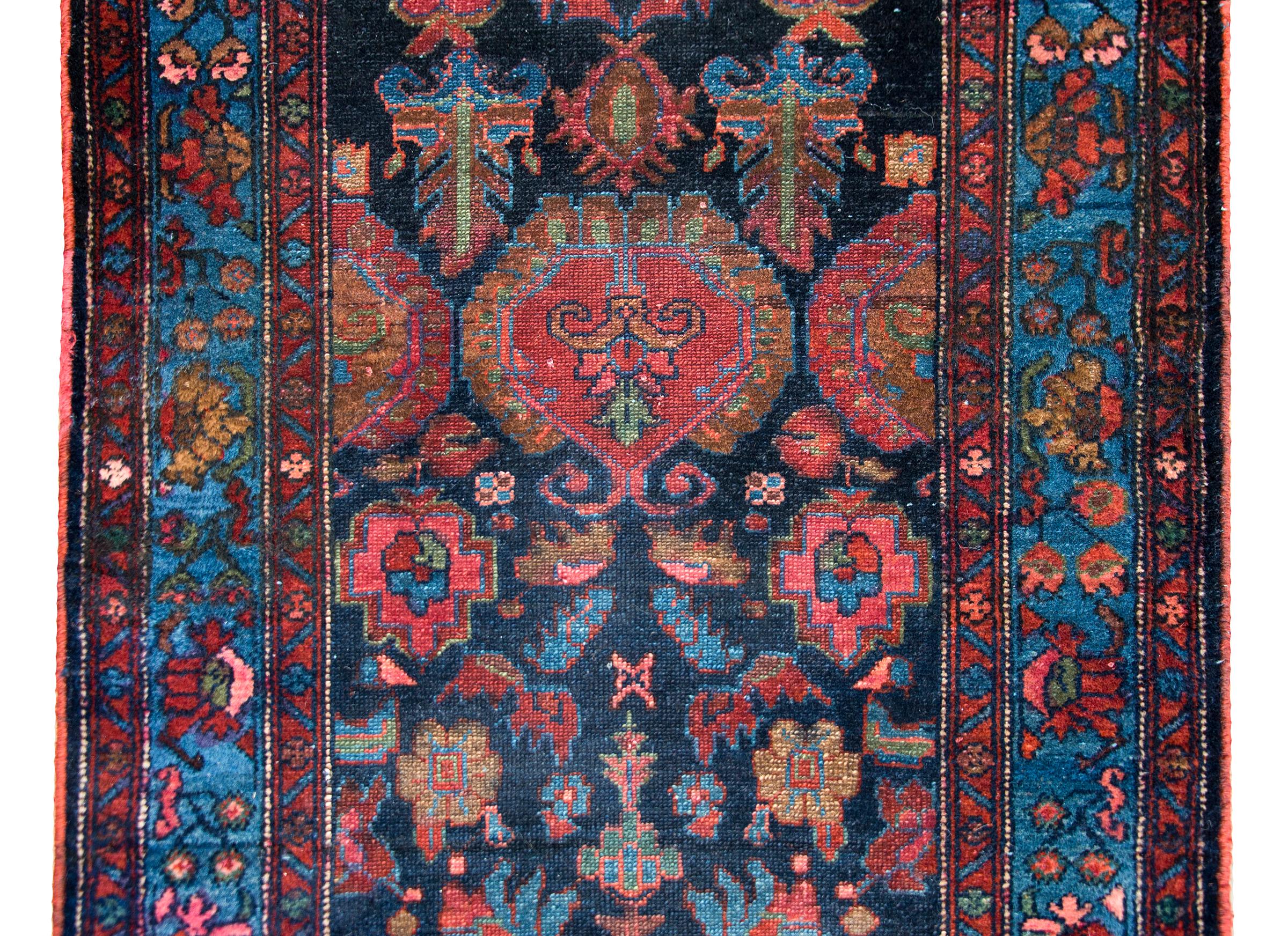 Early 20th Century Persian Malayer Runner For Sale 6