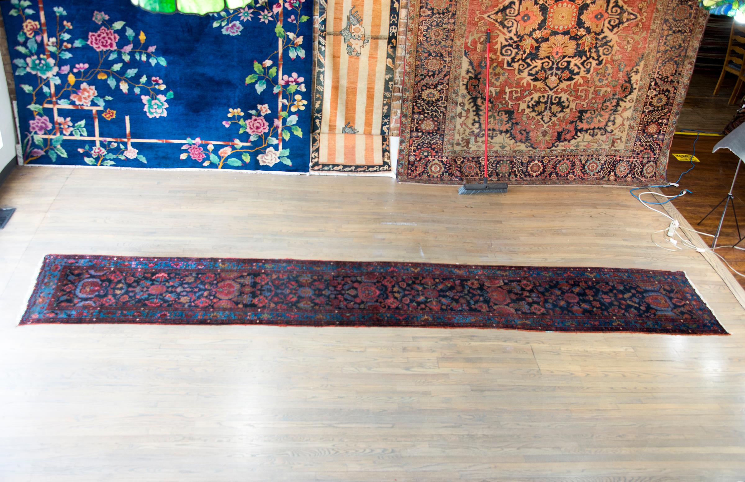 Early 20th Century Persian Malayer Runner For Sale 11