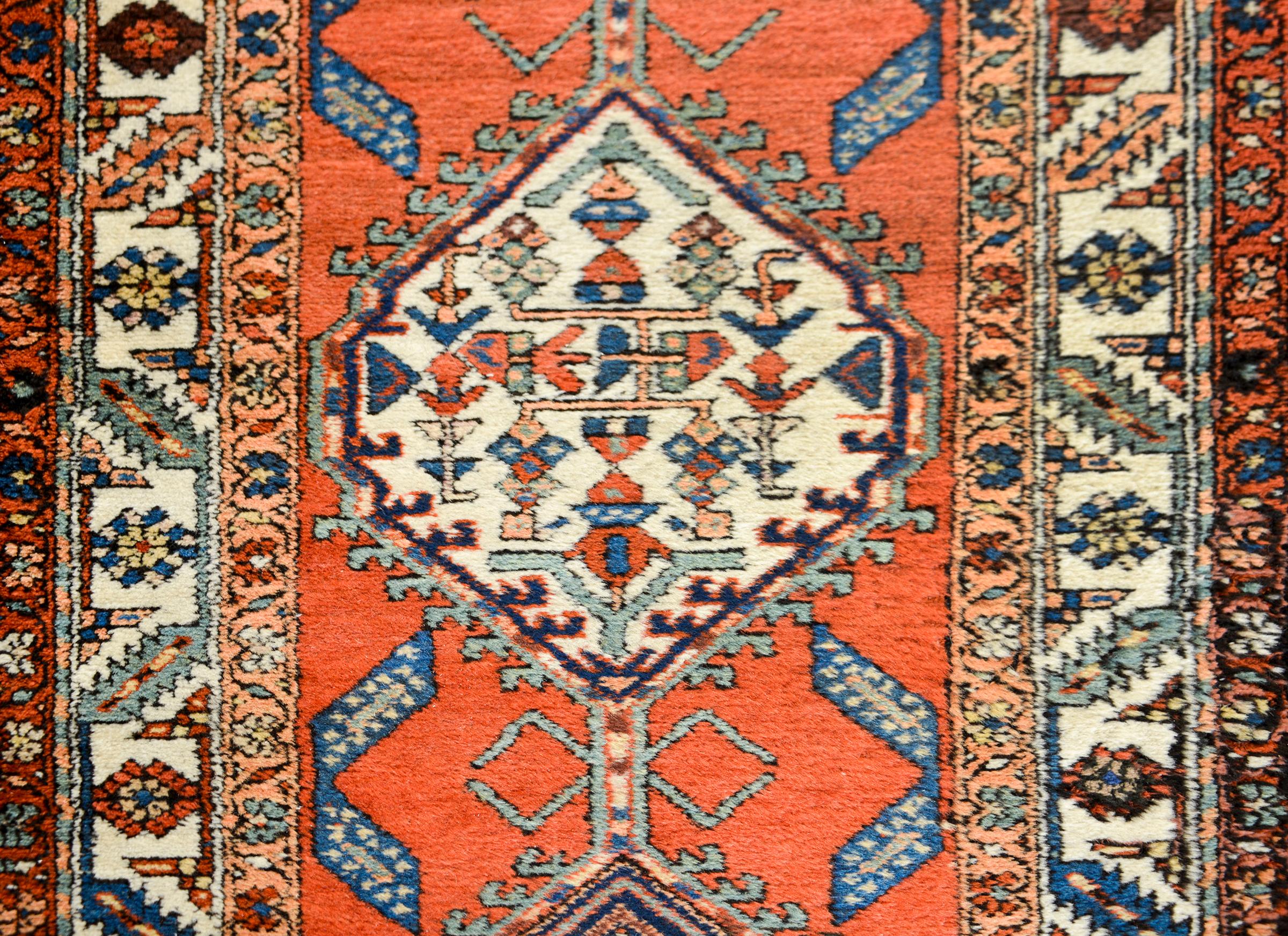 Mid-20th Century Early 20th Century Persian Malayer Runner For Sale
