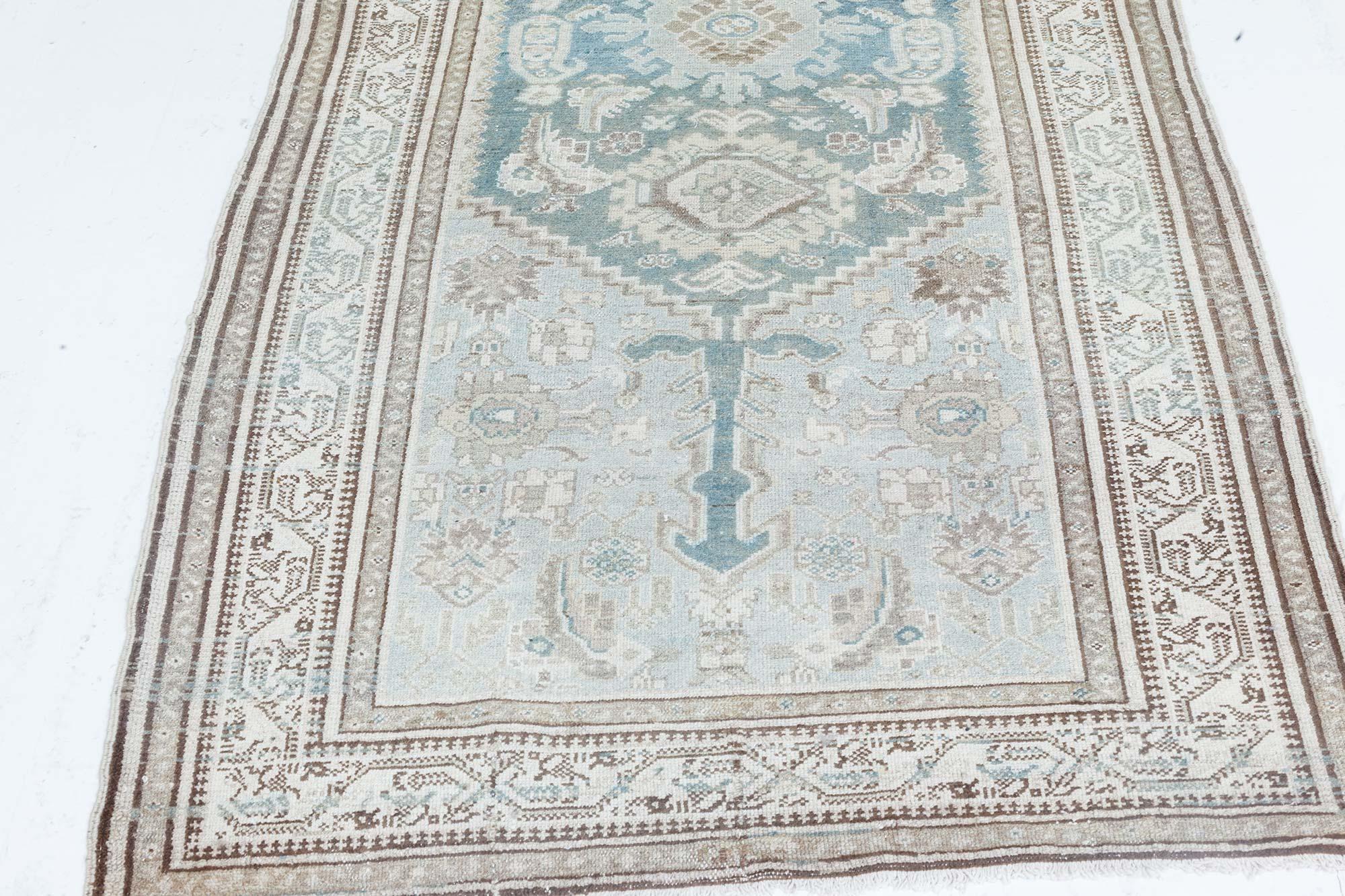 Early 20th Century Persian Malayer Runner For Sale 1