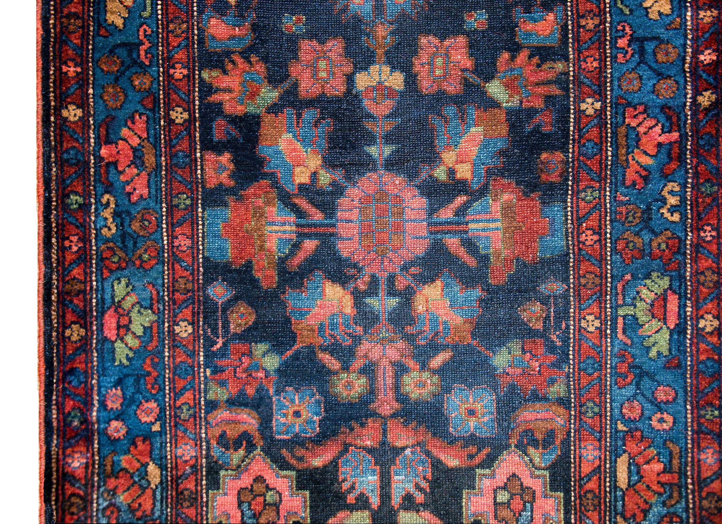 Early 20th Century Persian Malayer Runner For Sale 1