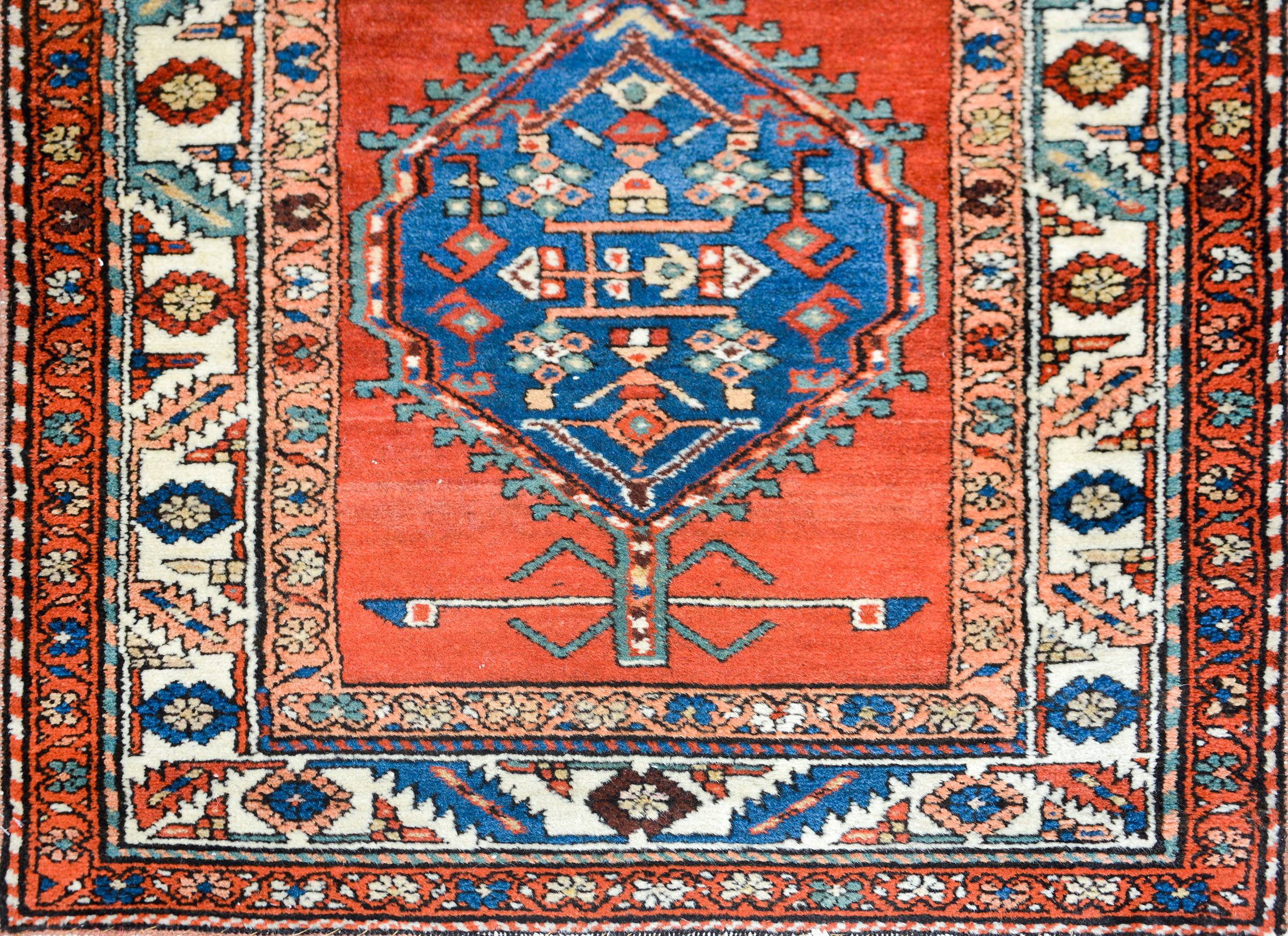 Early 20th Century Persian Malayer Runner For Sale 1