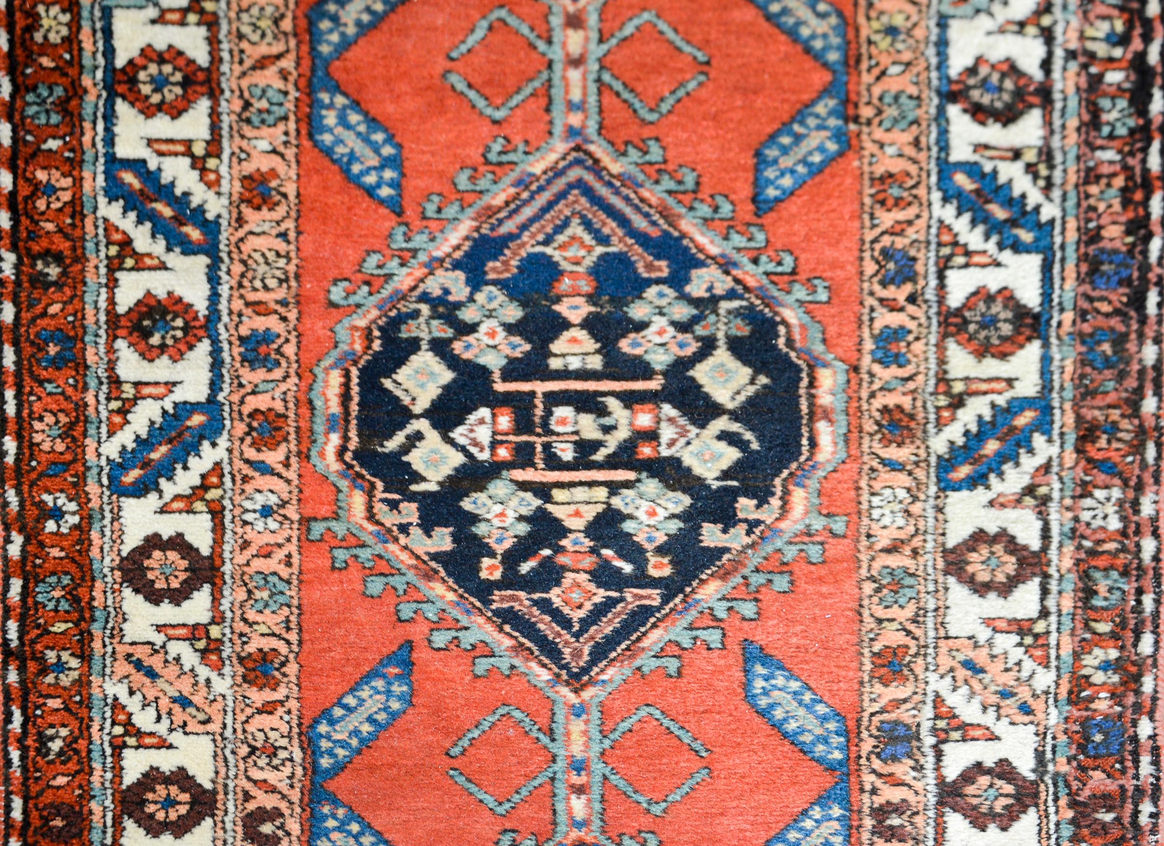 Early 20th Century Persian Malayer Runner For Sale 2