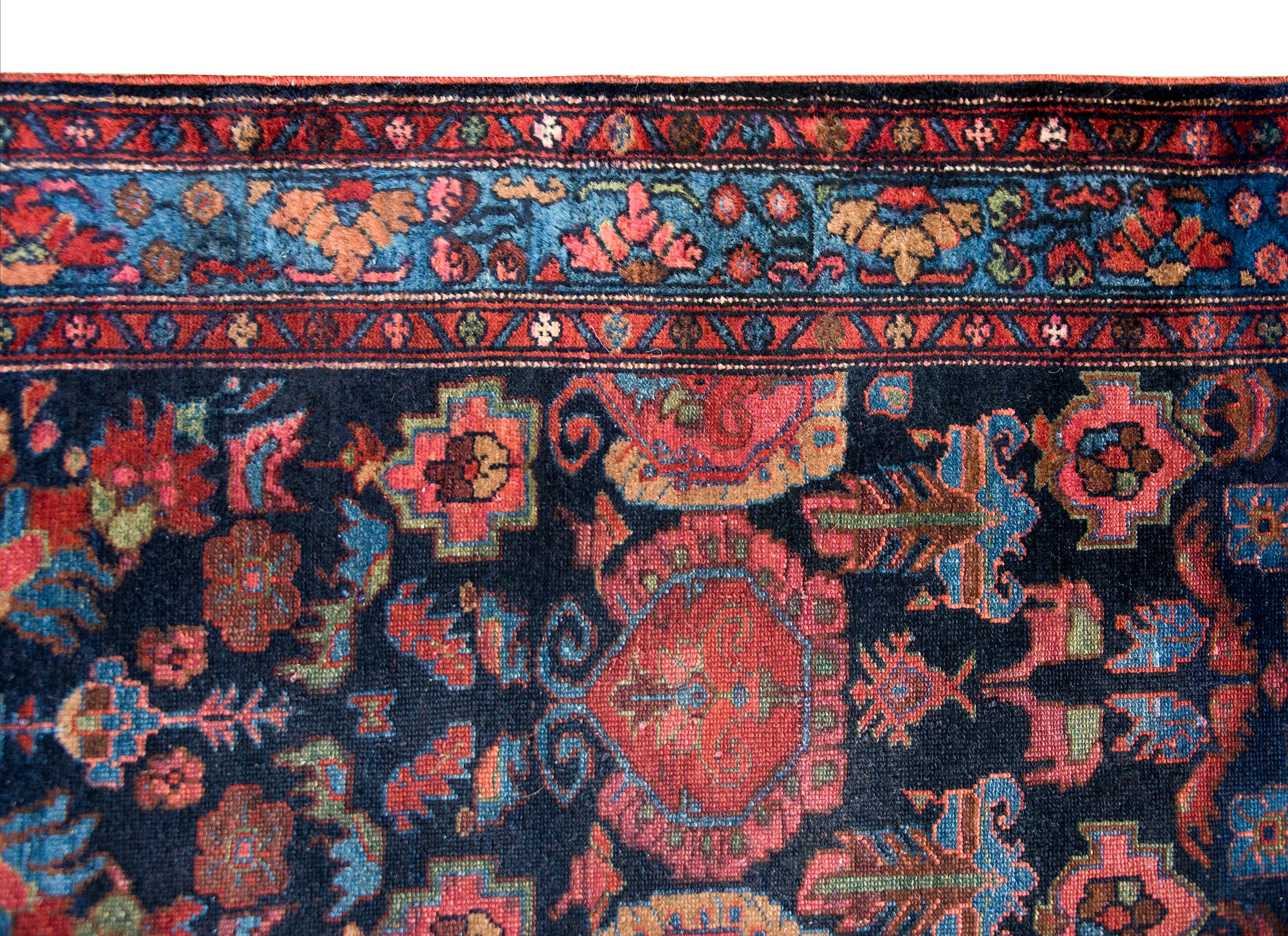 Early 20th Century Persian Malayer Runner For Sale 4