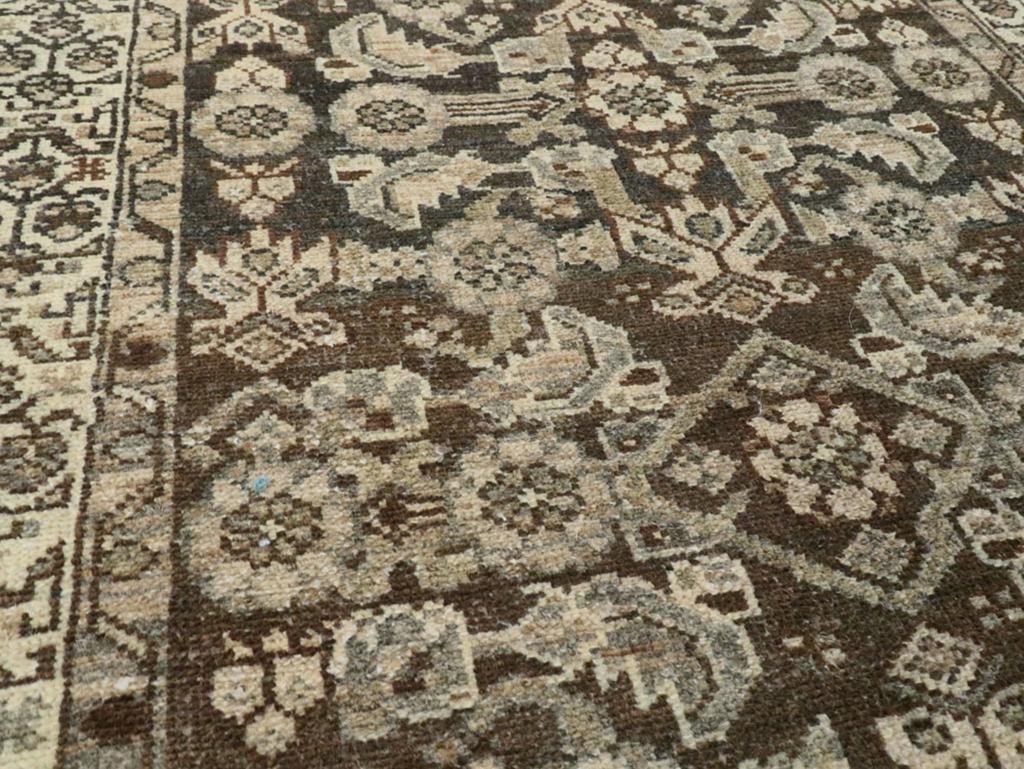 Perse Tapis persan Malayer du début du 20e siècle en vente