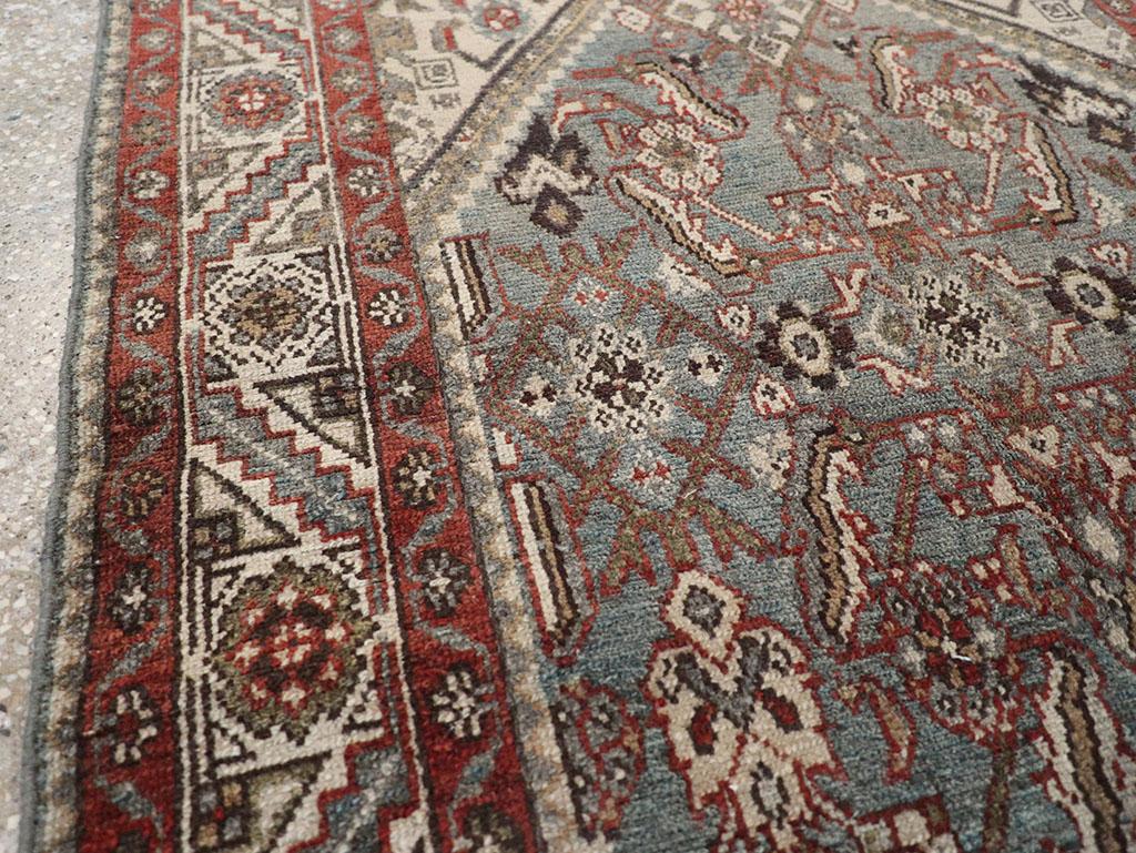 Persiano Tappeto da lancio persiano Malayer dei primi del Novecento in vendita