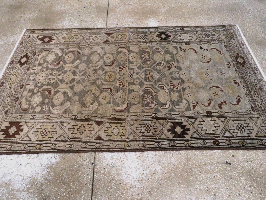 Noué à la main Tapis persan Malayer du début du 20e siècle en vente