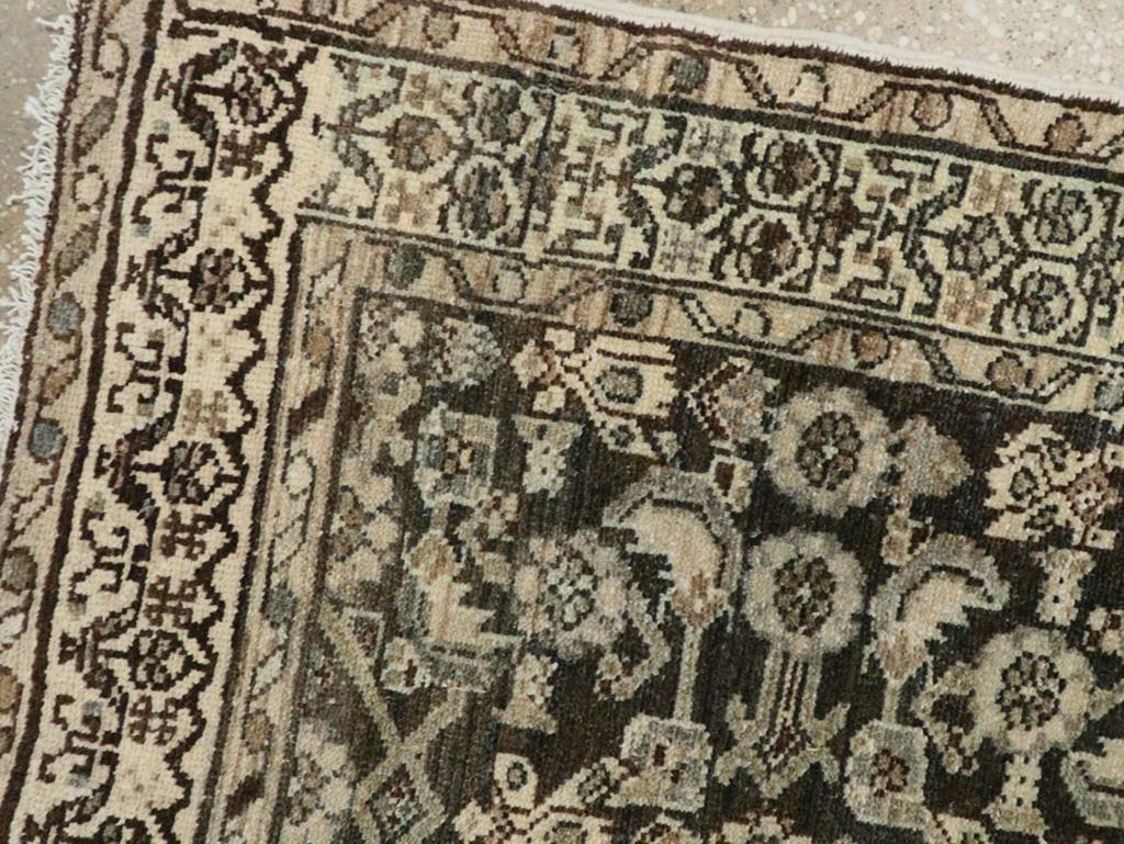 Noué à la main Tapis persan Malayer du début du 20e siècle en vente