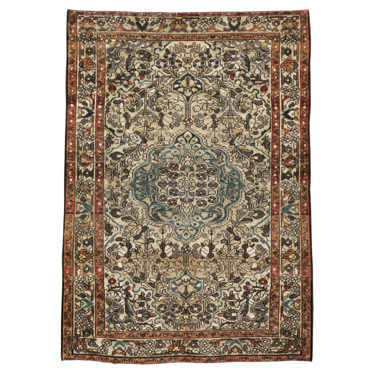 Alfombra Persa Malayer de principios del siglo XX