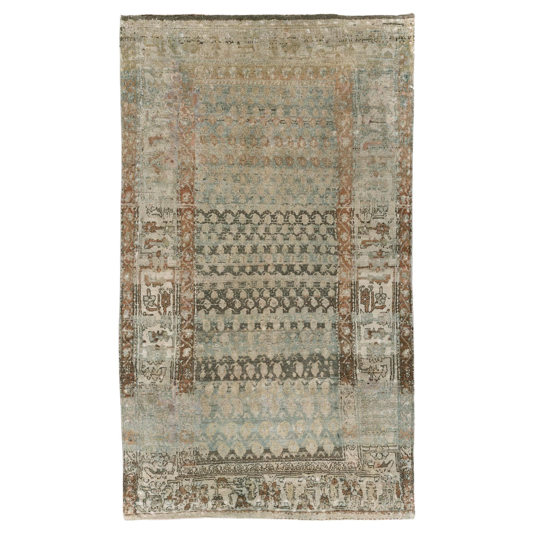 Alfombra Persa Malayer de principios del siglo XX