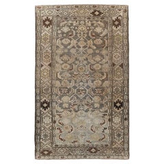 Early 20th Century Persian Malayer Throw Rug