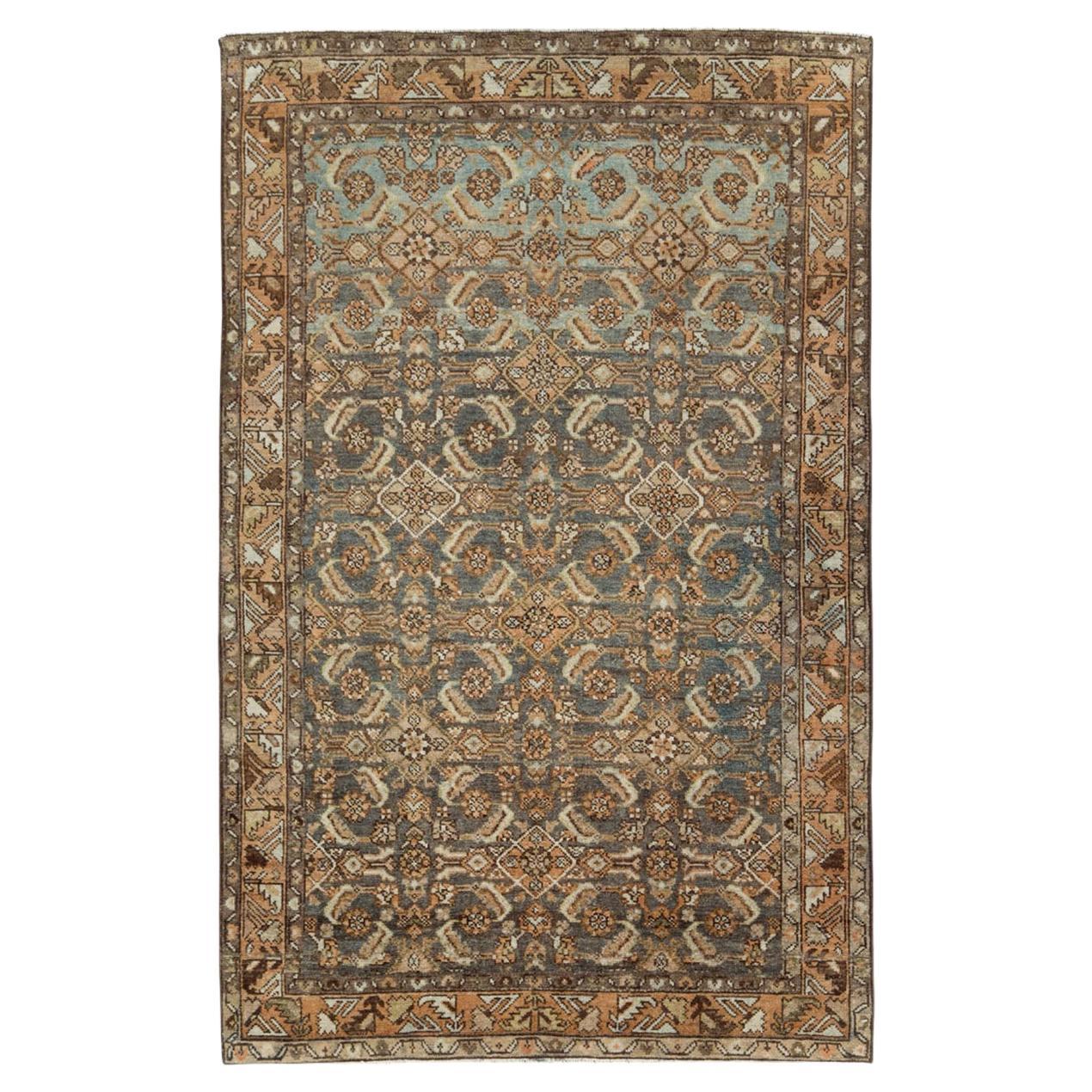 Alfombra Persa Malayer de principios del siglo XX en venta