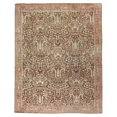 Persischer Mashad-Akzentteppich aus dem frühen 20.