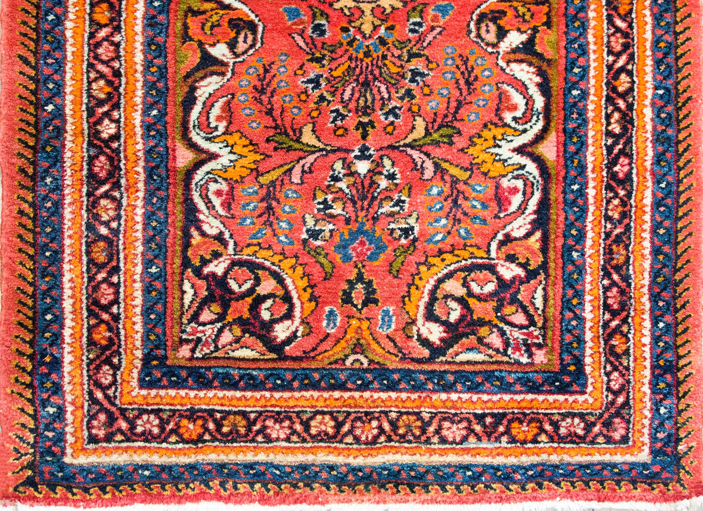 Tribal Early 20th Century Persian Mehraban For Sale