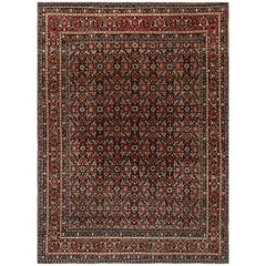 Early 20th Century Persian Meshad Rug
