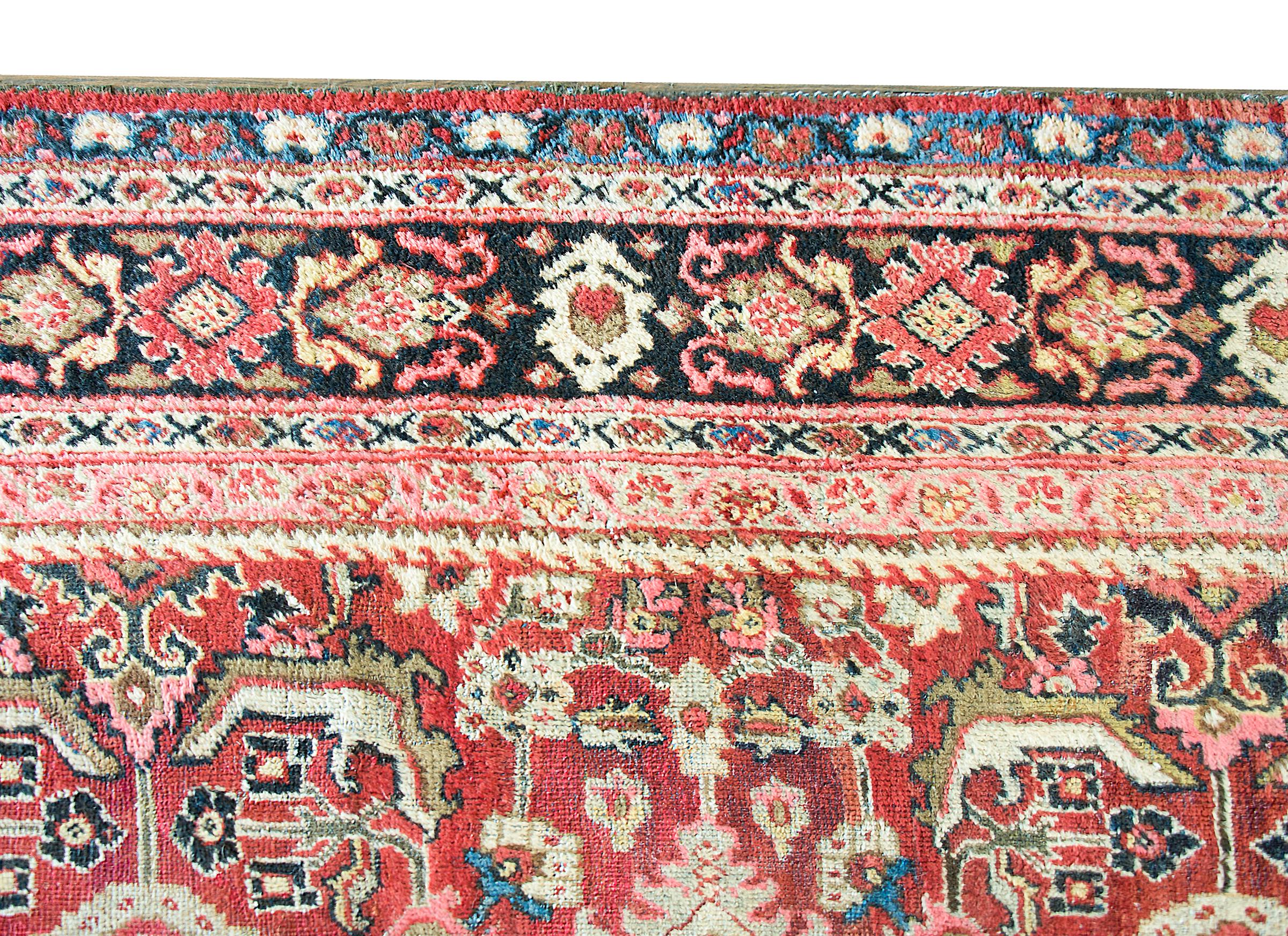 Persischer Meshkabad-Teppich des frühen 20. Jahrhunderts im Angebot 5
