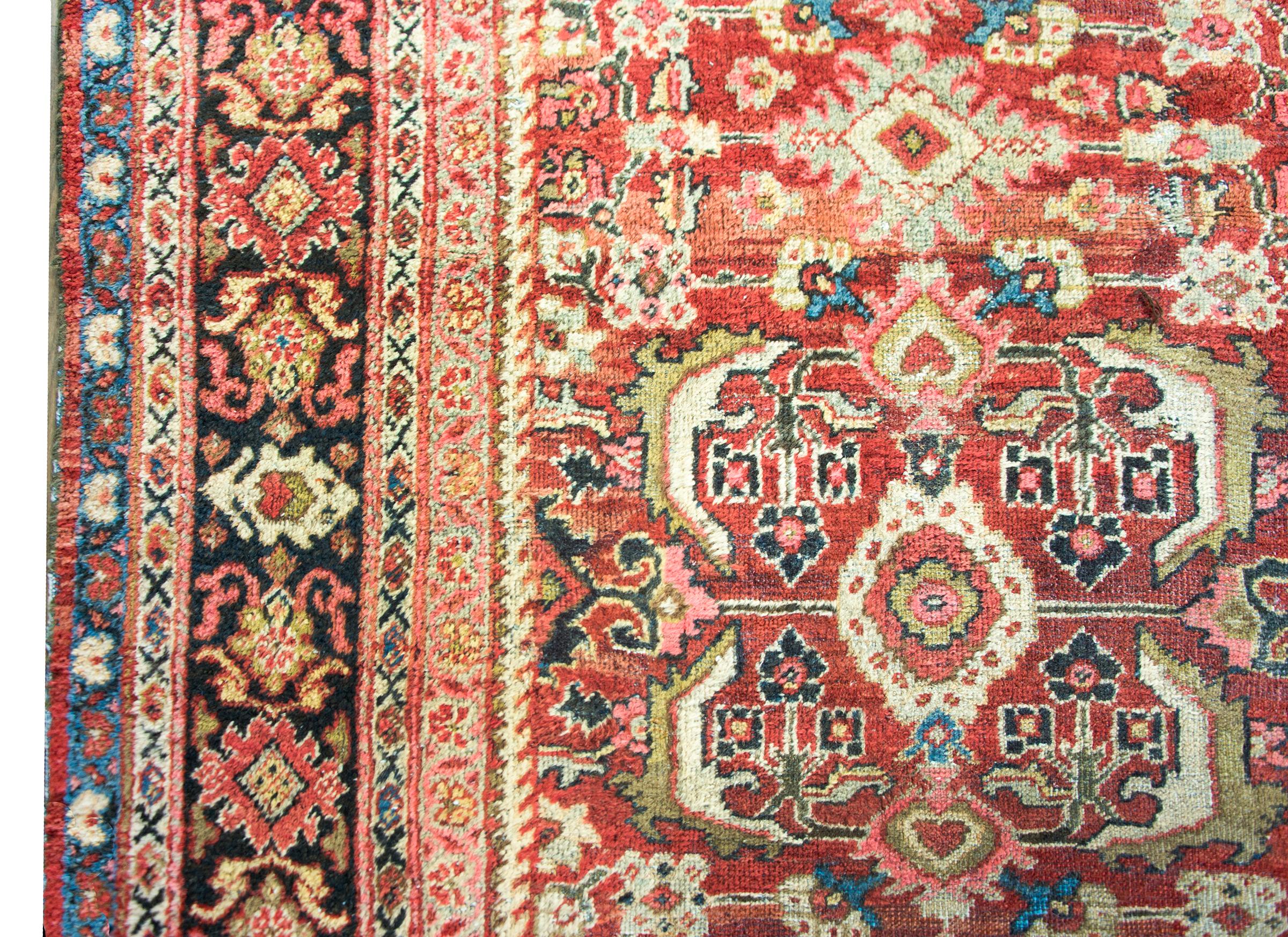 Persischer Meshkabad-Teppich des frühen 20. Jahrhunderts (Mitte des 20. Jahrhunderts) im Angebot