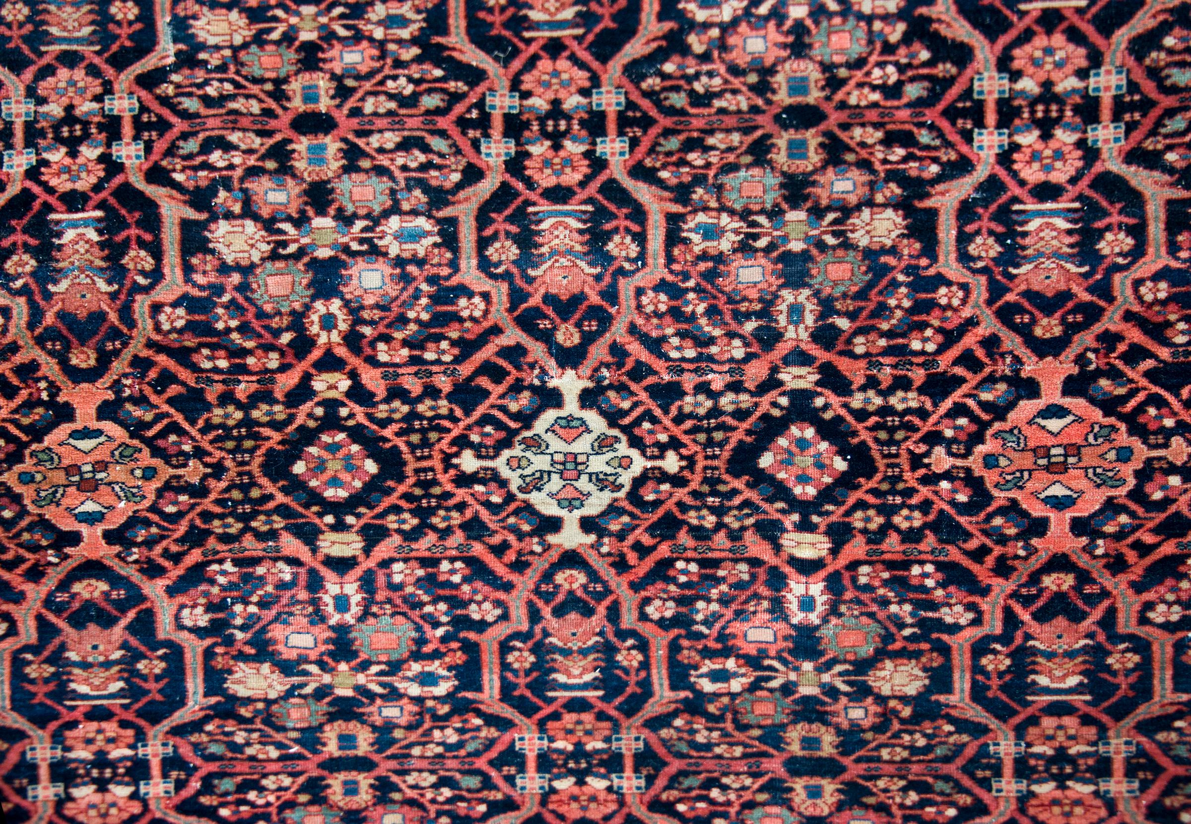 Early 20th Century Persian Mission Malayer Rug 5