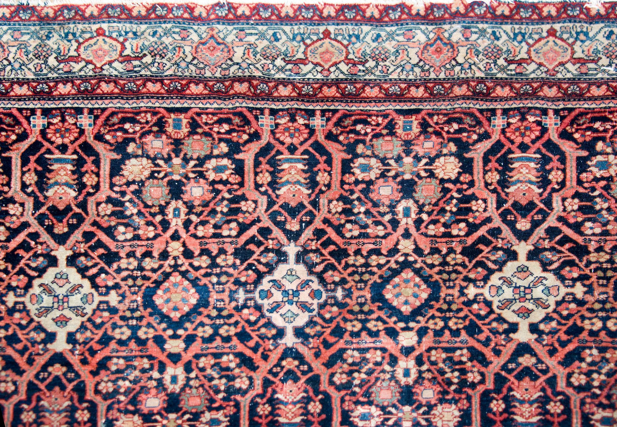 Early 20th Century Persian Mission Malayer Rug 6