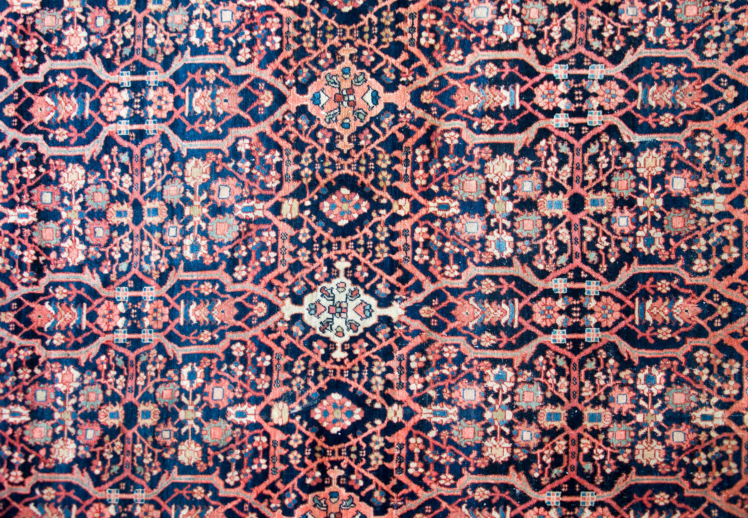 Wool Early 20th Century Persian Mission Malayer Rug