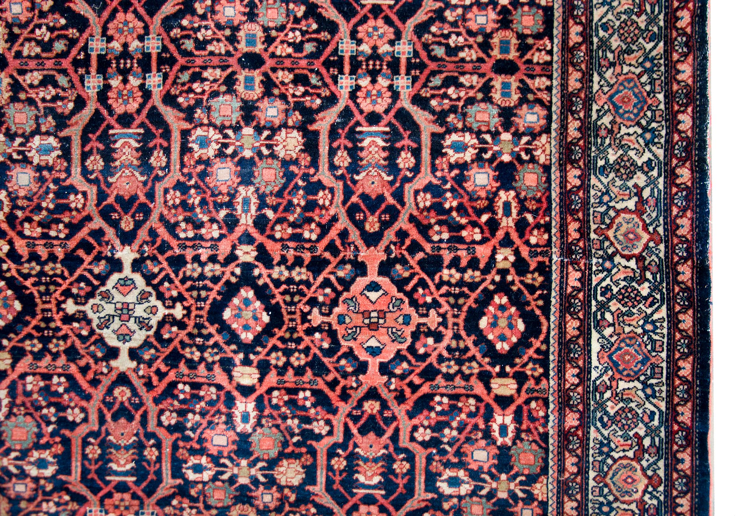 Early 20th Century Persian Mission Malayer Rug 1