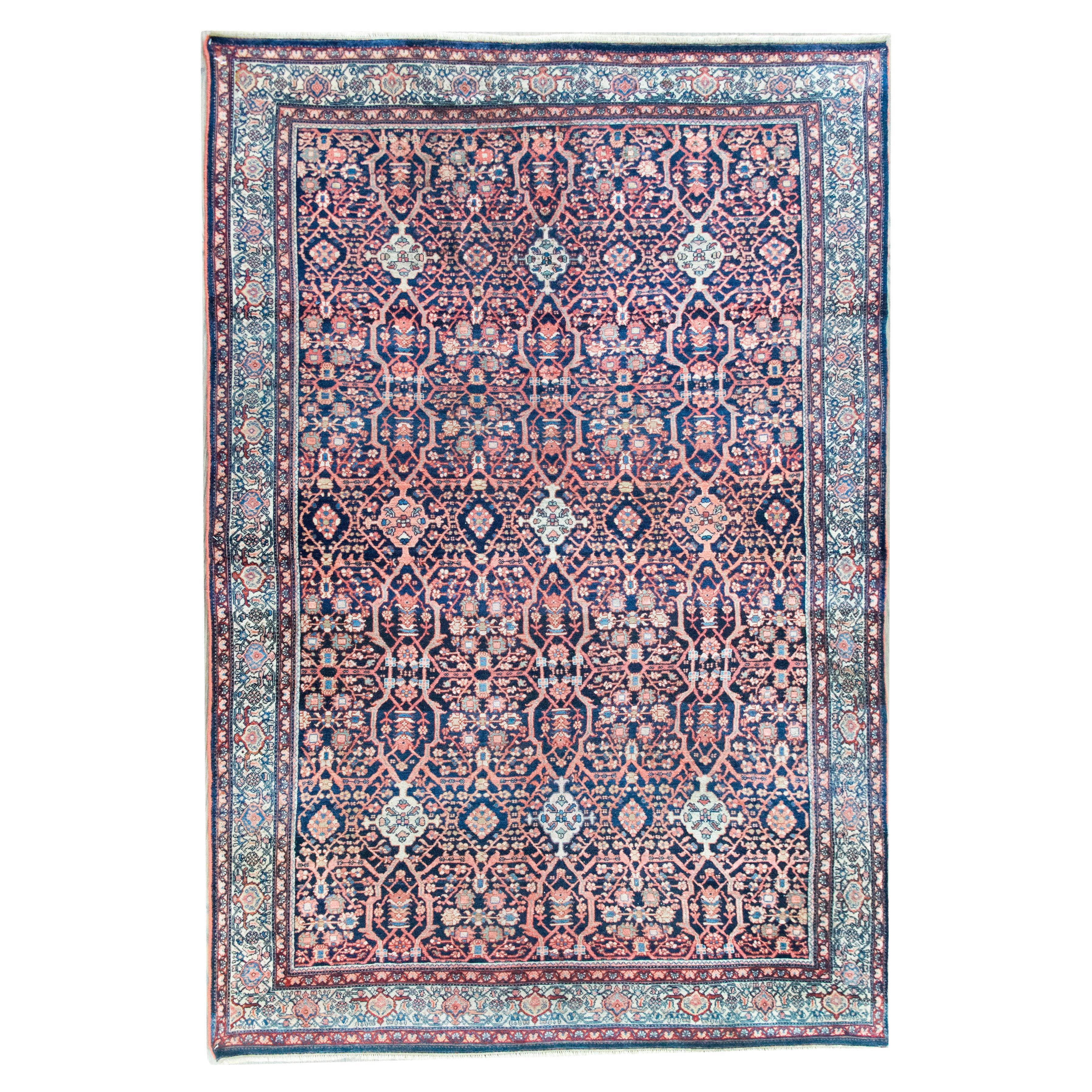 Early 20th Century Persian Mission Malayer Rug