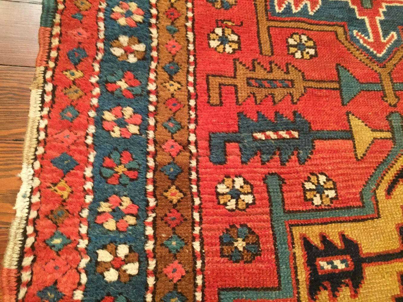 Other Early 20th Century Persian Northwest Persia Runner Rug For Sale