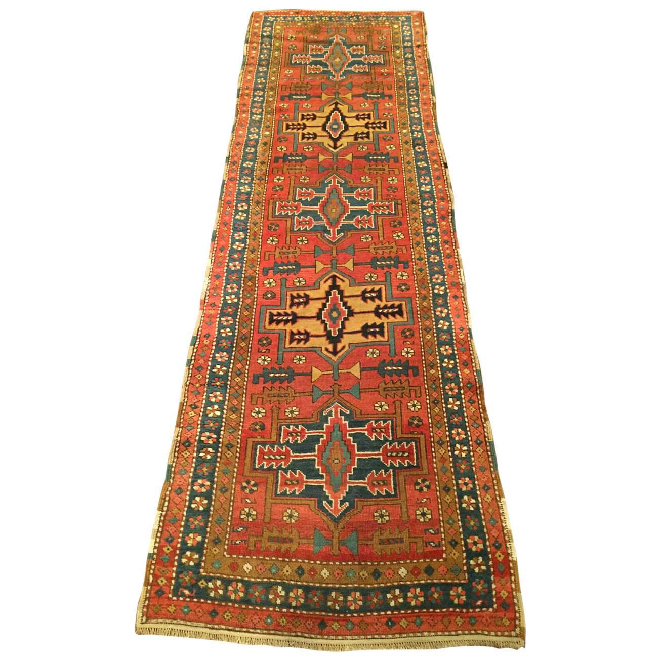 Early 20th Century Persian Northwest Persia Runner Rug For Sale