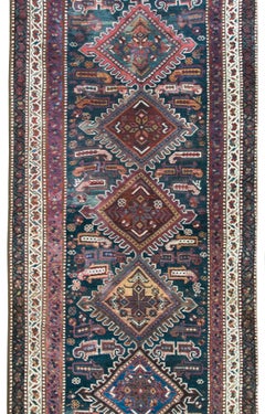 Early 20th Century Persian Qashqai Runner