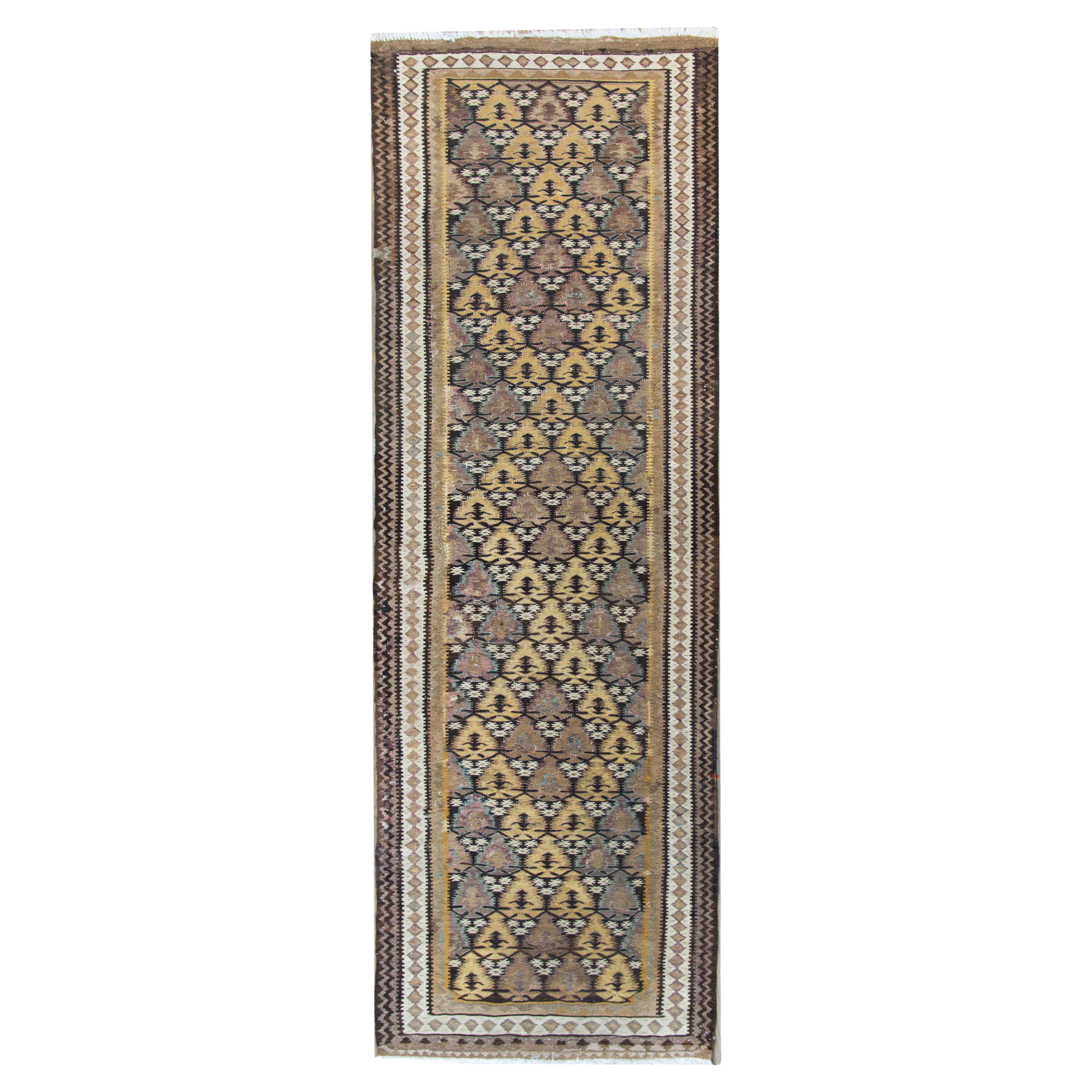 Early 20th Century, Persian Qazvin Rug