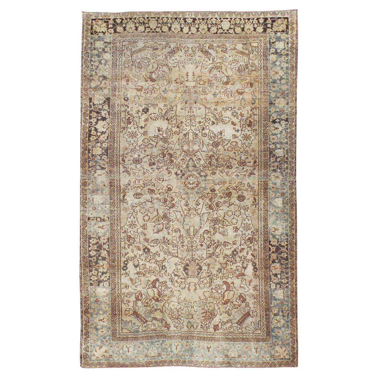 Early 20th Century Persian Sarouk Fereghan Accent Rug