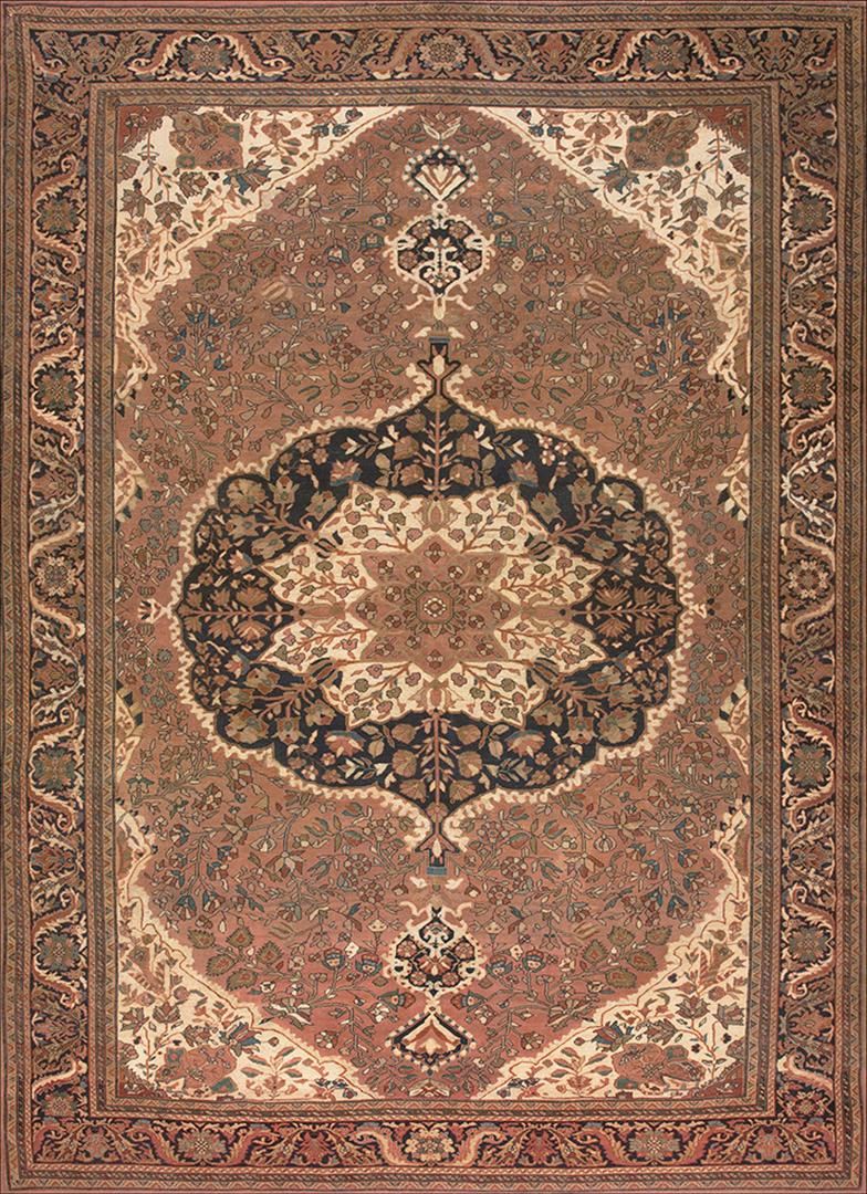 Early 20th Century Persian Sarouk Farahan Carpet ( 9'3" x 13'2" - 282 x 401 )
