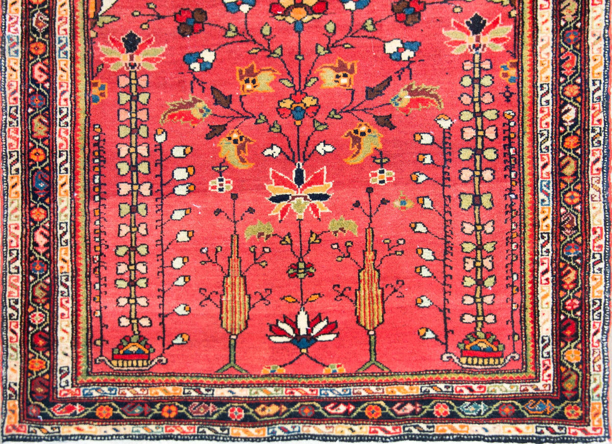 Persischer Sarouk Farahan-Teppich des frühen 20. Jahrhunderts im Angebot 1