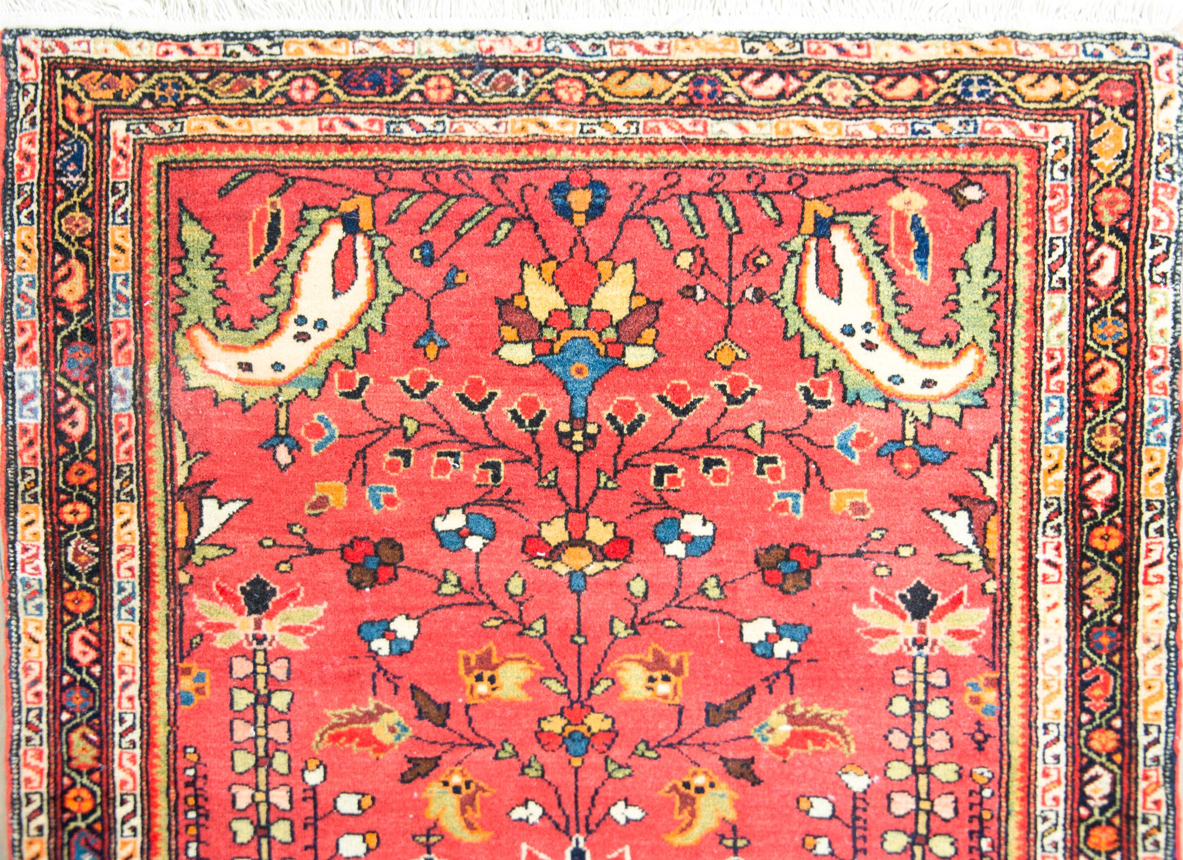 Persischer Sarouk Farahan-Teppich des frühen 20. Jahrhunderts im Angebot 3