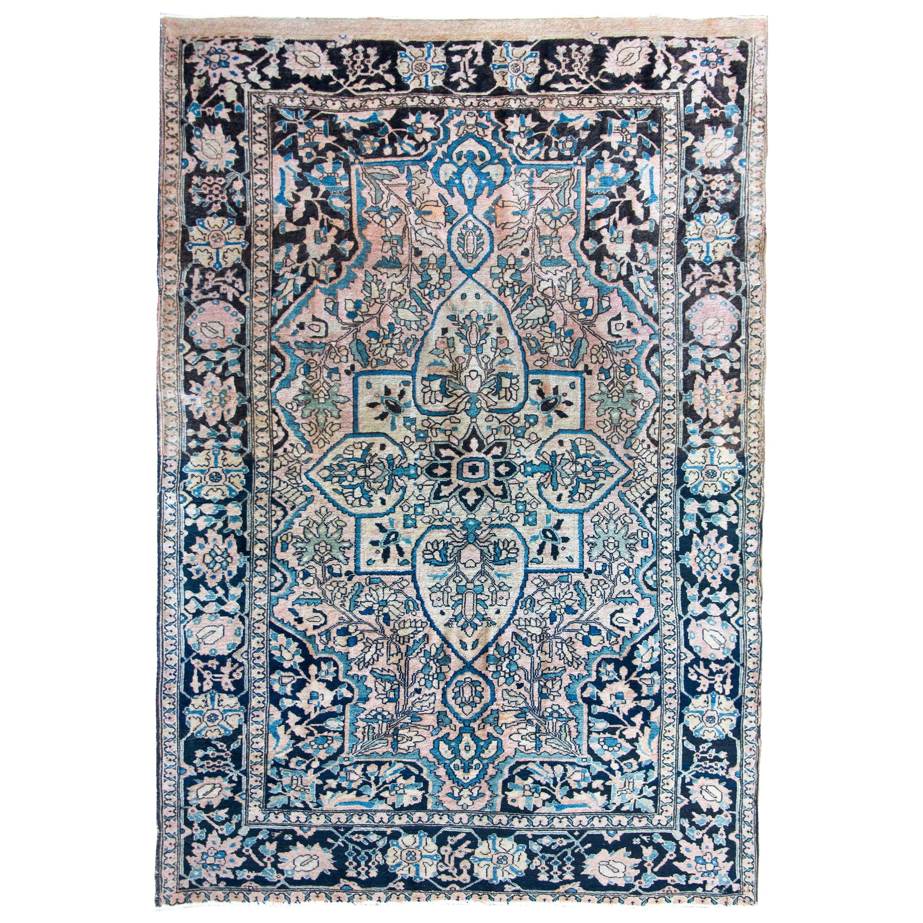Alfombra persa Sarouk Farahan de principios del siglo XX en venta