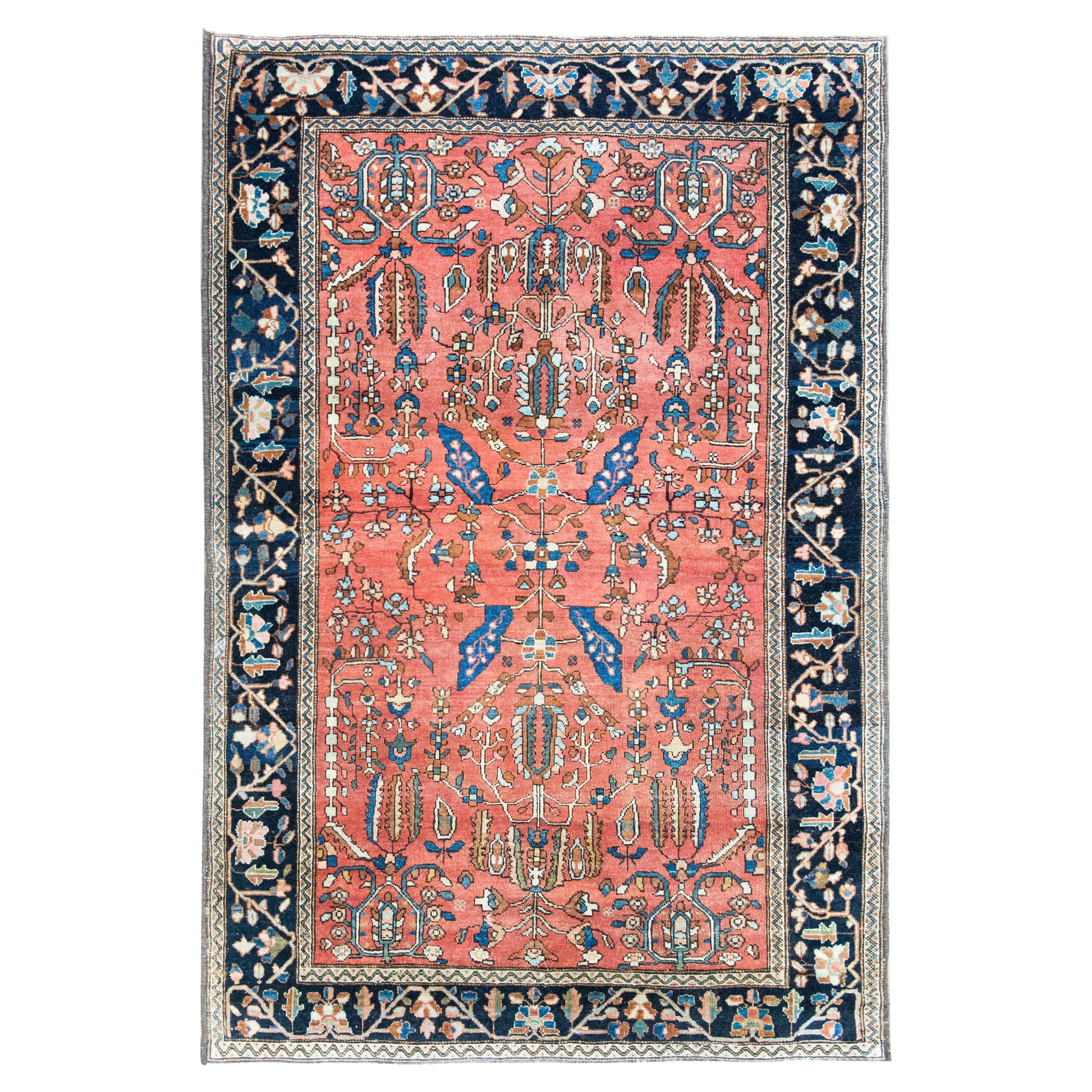Early 20th Century Persian Sarouk Farahan Rug