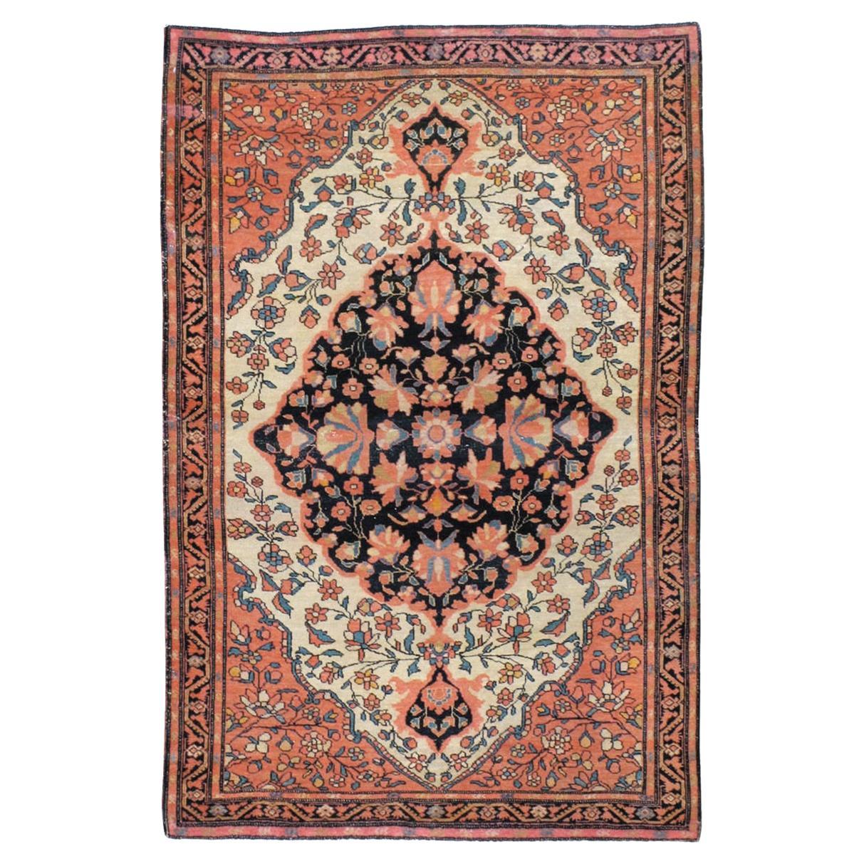 Persischer Sarouk Farahan-Überwurfteppich des frühen 20. Jahrhunderts im Angebot