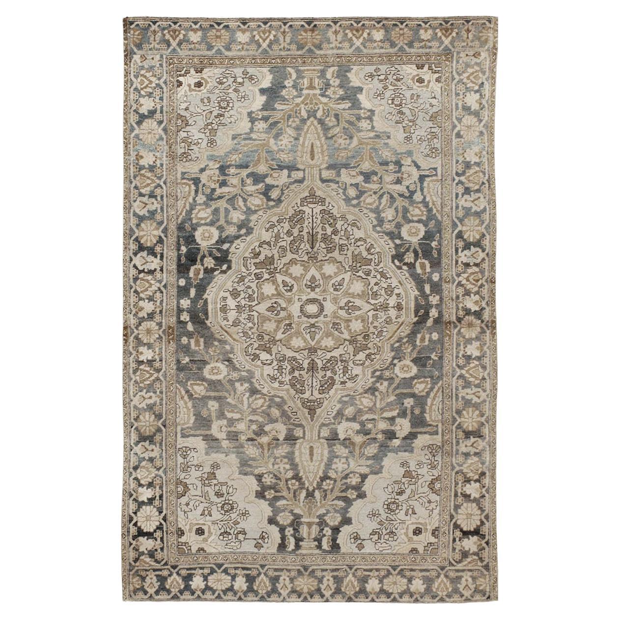 Early 20th Century Persian Sarouk Fereghan Accent Rug en vente