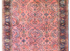 Early 20th Century Persian Sarouk Mahal Rug