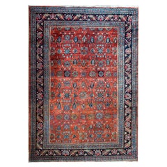 Persischer Sarouk Mahal-Teppich aus dem frühen 20. Jahrhundert